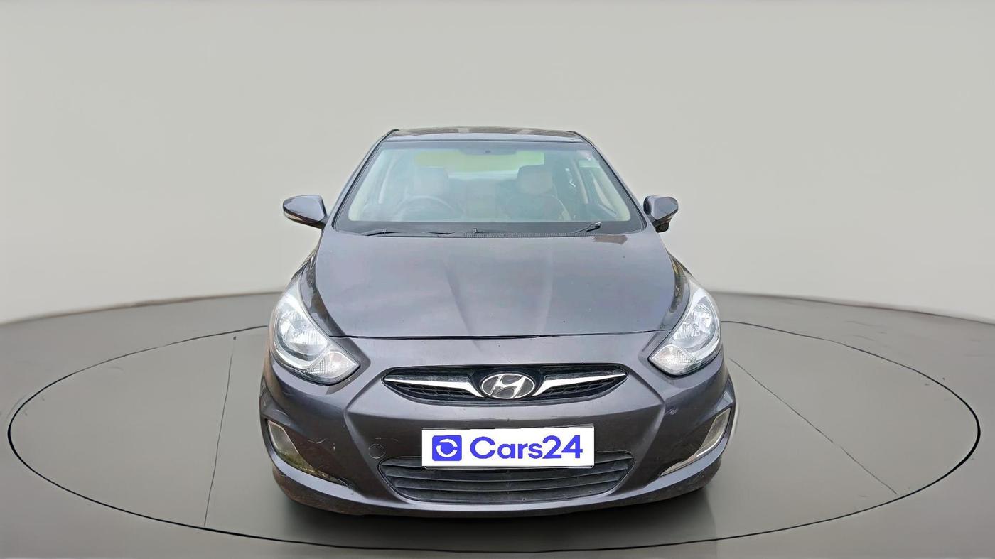 2012 Hyundai Verna FLUIDIC 1.6 EX CRDI AT, Diesel, Automatic, 94,833 km, exterior
