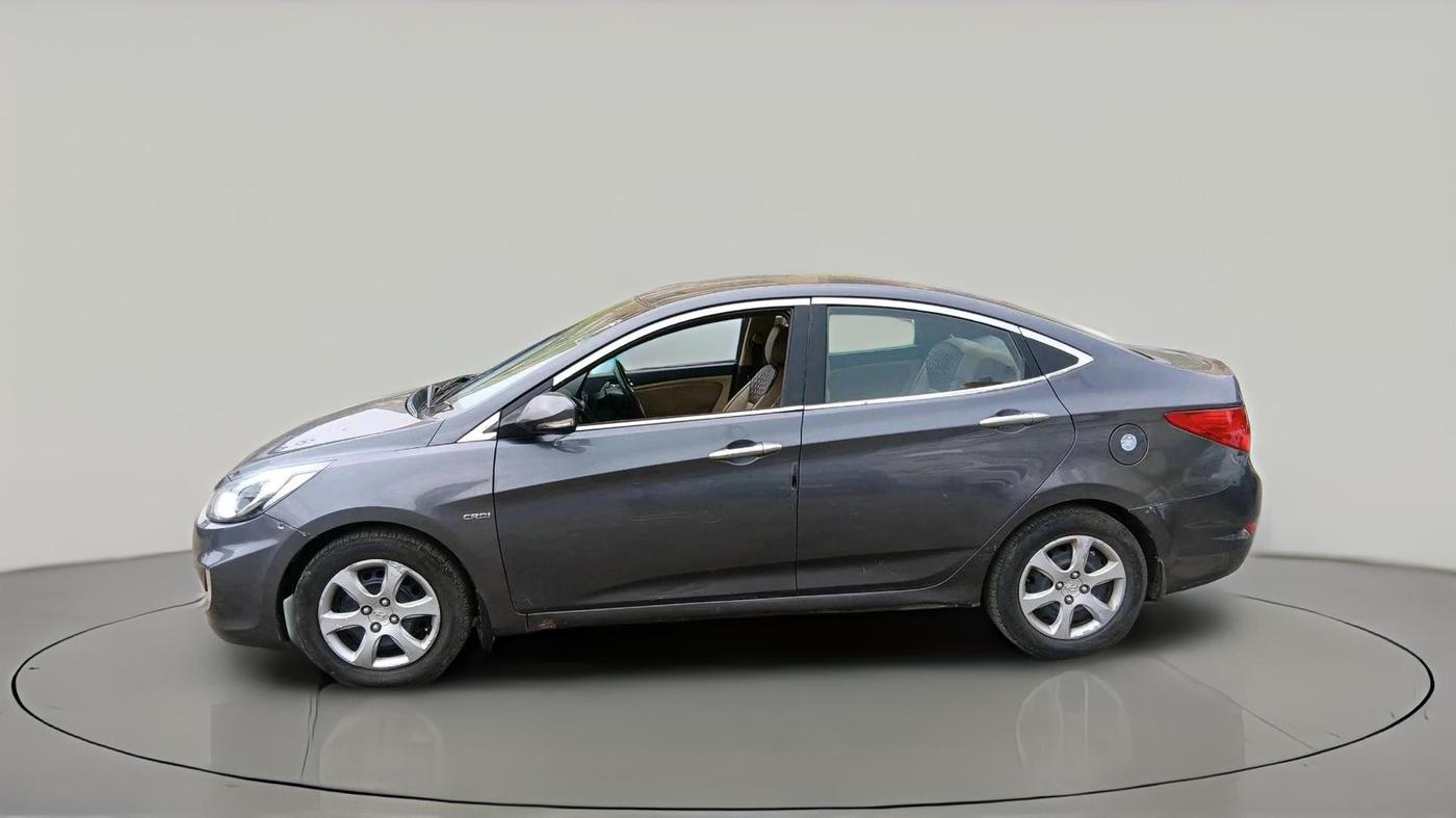 2012 Hyundai Verna FLUIDIC 1.6 EX CRDI AT, Diesel, Automatic, 94,833 km, exterior