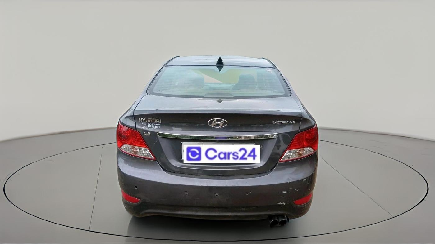 2012 Hyundai Verna FLUIDIC 1.6 EX CRDI AT, Diesel, Automatic, 94,833 km, exterior
