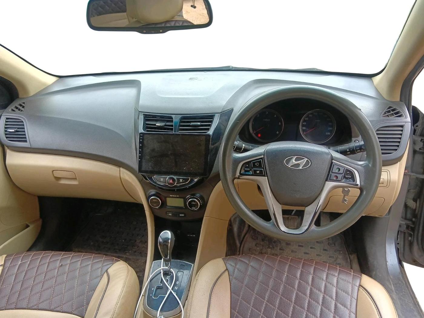 2012 Hyundai Verna FLUIDIC 1.6 EX CRDI AT, Diesel, Automatic, 94,833 km, interior