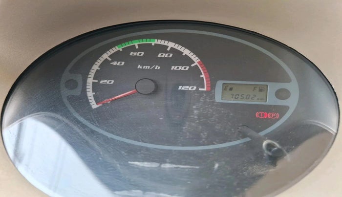 2012 Tata Nano LX, Petrol, Manual, 70,502 km, interior