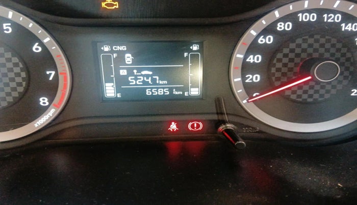 2022 Hyundai AURA S 1.2 CNG, CNG, Manual, 65,851 km, interior