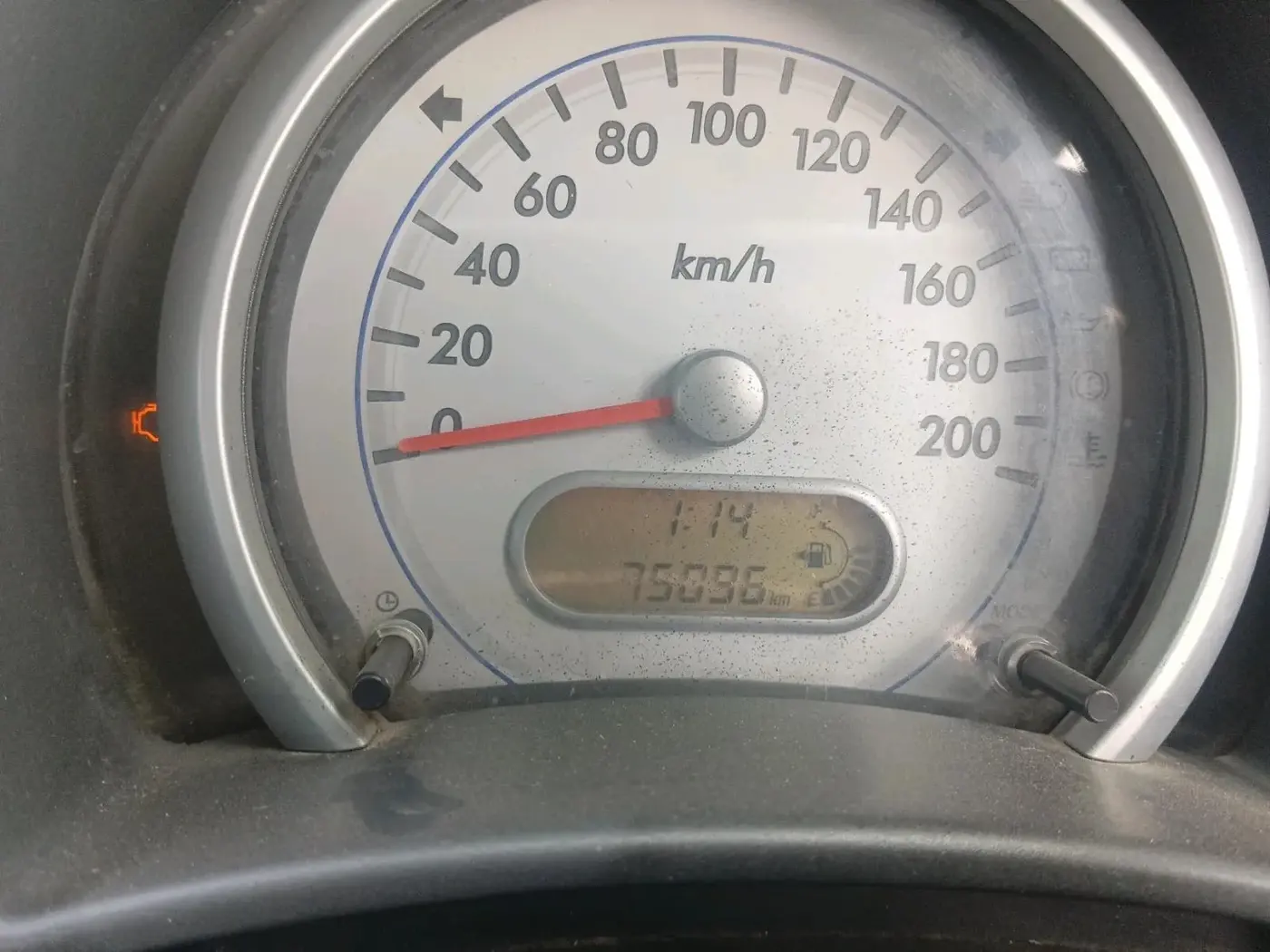 2016 Maruti Ritz LXI, CNG, Manual, 76,000 km, interior