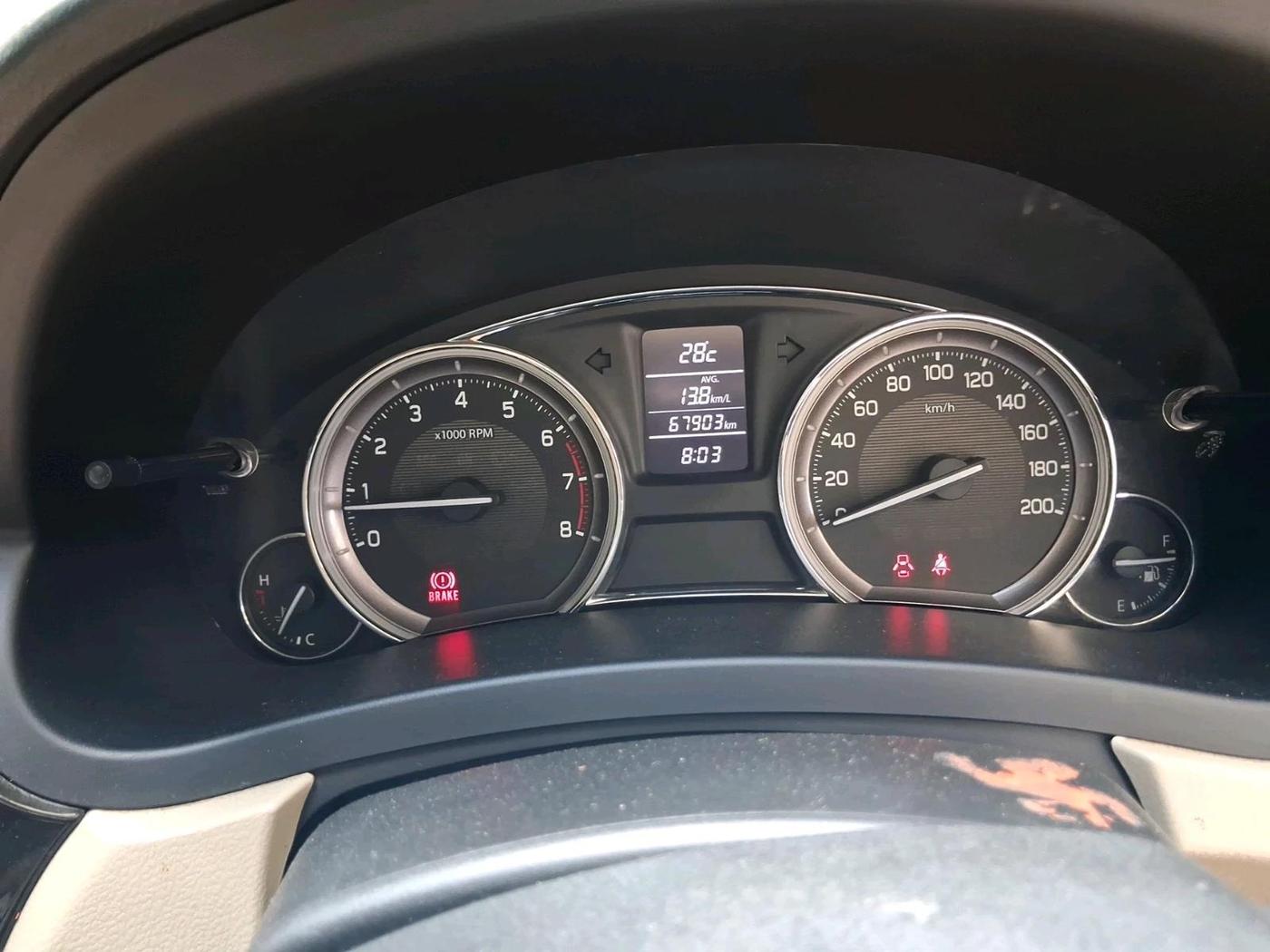 2014 Maruti Ciaz VXI+, Petrol, Manual, 67,903 km, interior