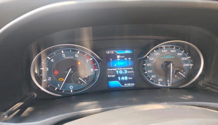 2022 Maruti Ertiga ZXI+ SHVS, CNG, Manual, 81,361 km, interior