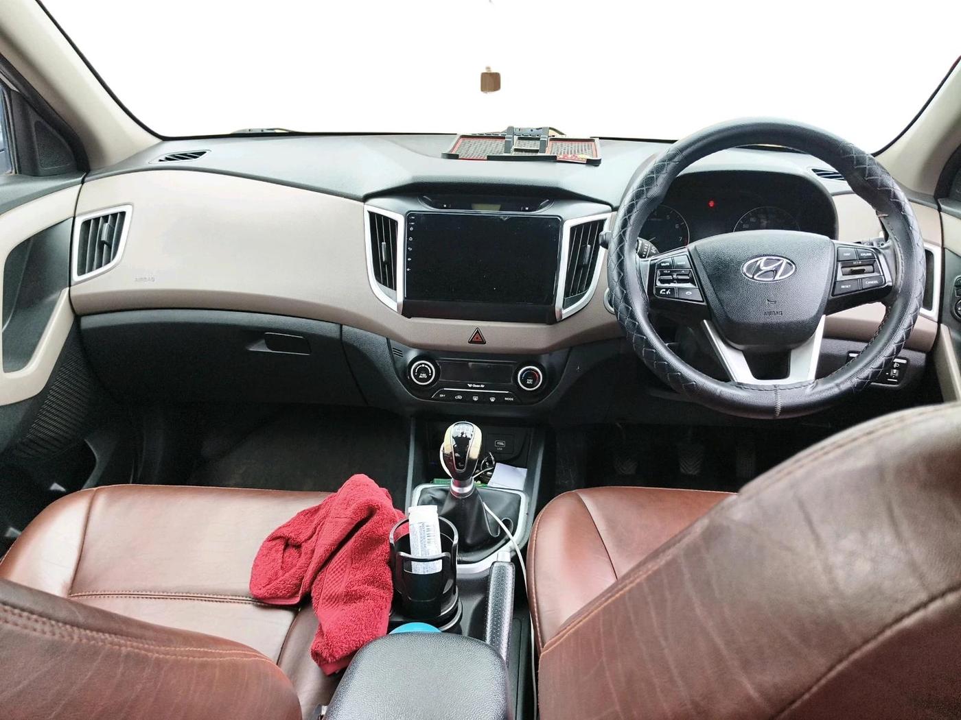 2018 Hyundai Creta SX 1.6 PETROL, Petrol, Manual, 88,204 km, interior