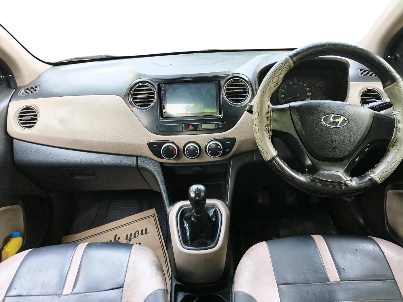 2017 Hyundai Xcent BASE 1.1, Diesel, Manual, 92,501 km, interior
