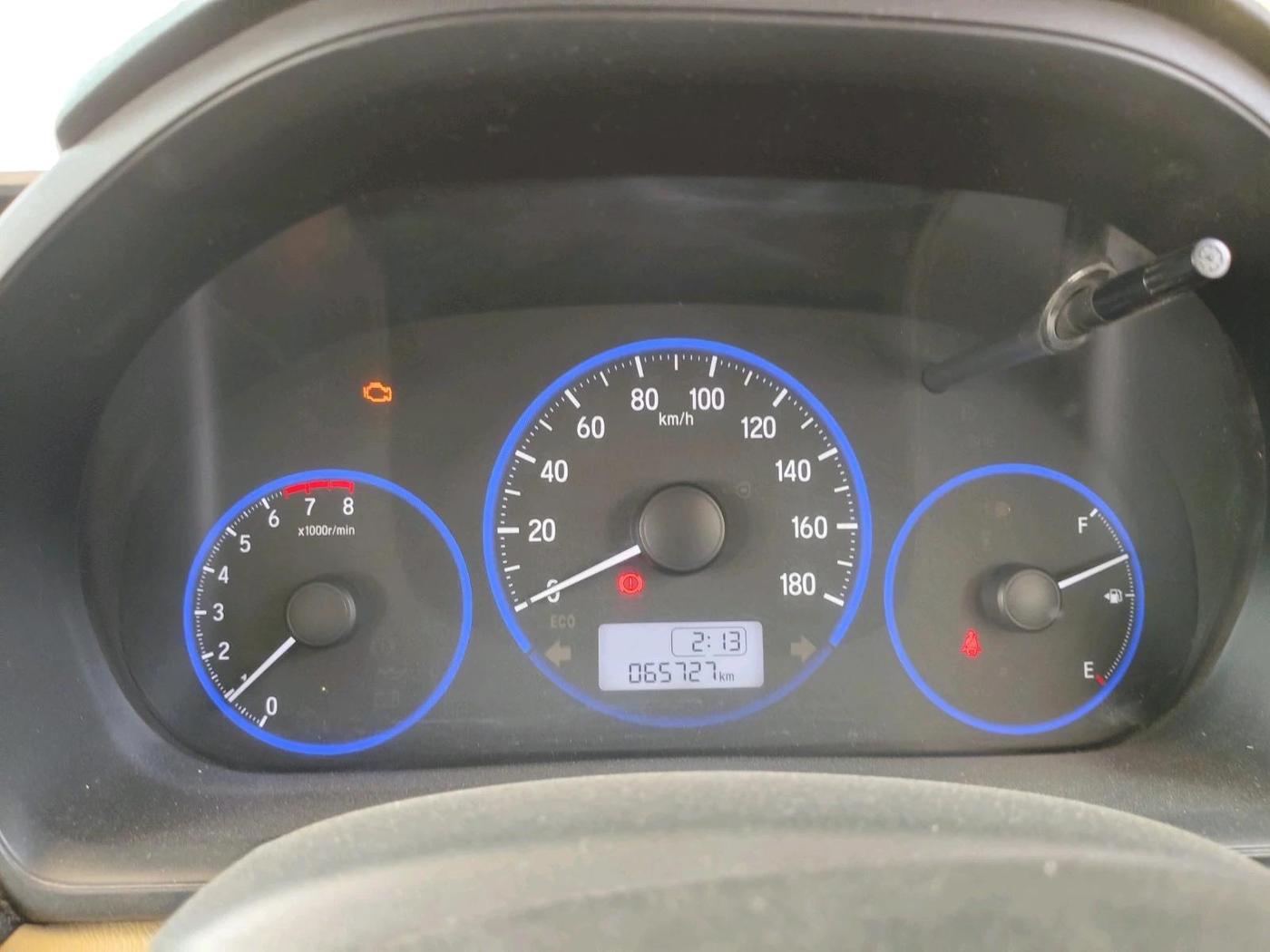 2016 Honda Amaze 1.2L I-VTEC E, CNG, Manual, 65,728 km, interior