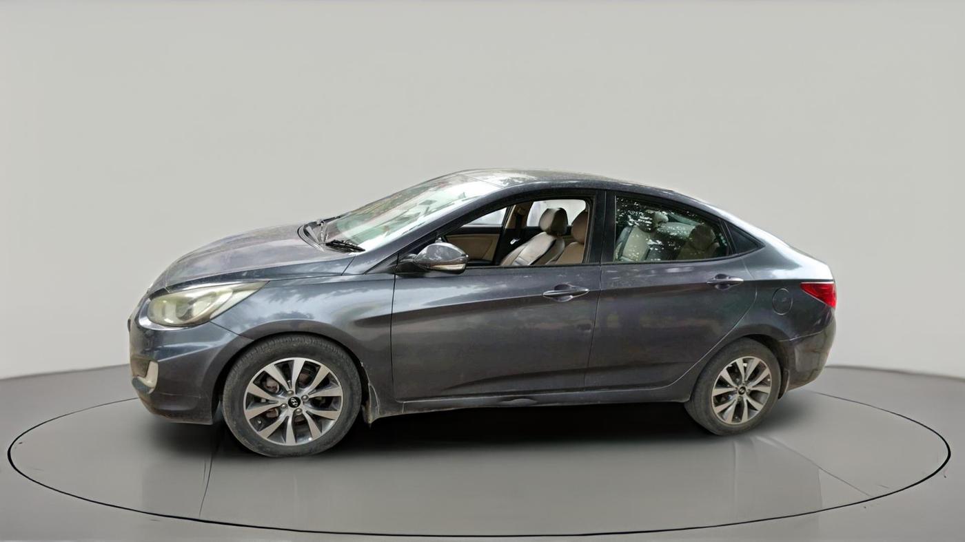 2014 Hyundai Verna FLUIDIC 1.6 CRDI SX, Diesel, Manual, 93,692 km, exterior