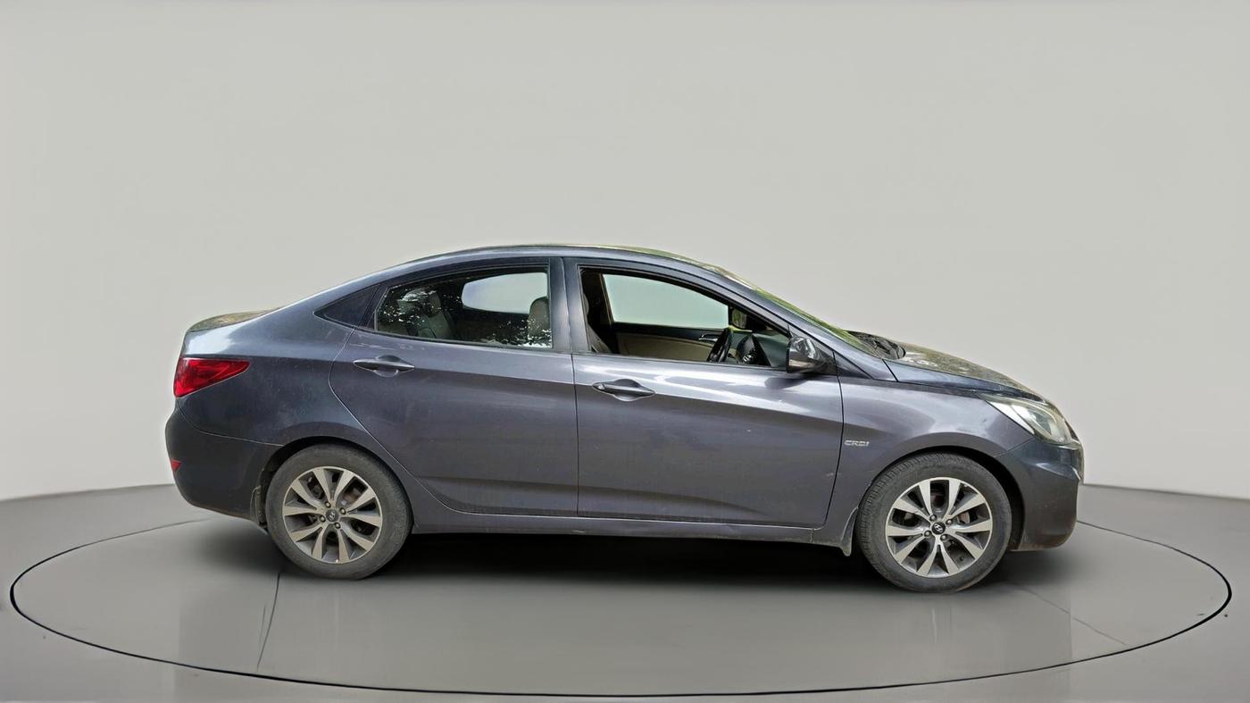 2014 Hyundai Verna FLUIDIC 1.6 CRDI SX, Diesel, Manual, 93,692 km, exterior