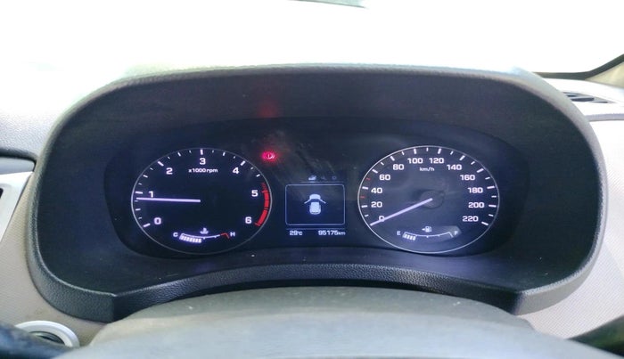 2017 Hyundai Creta SX (O) 1.6 DIESEL, Diesel, Manual, 95,175 km, interior