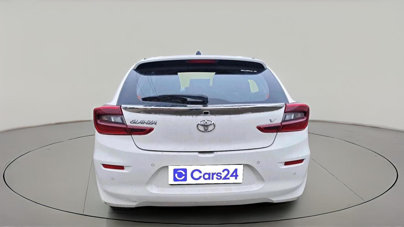2023 Toyota Glanza V AMT, Petrol, Automatic, 20,568 km, exterior