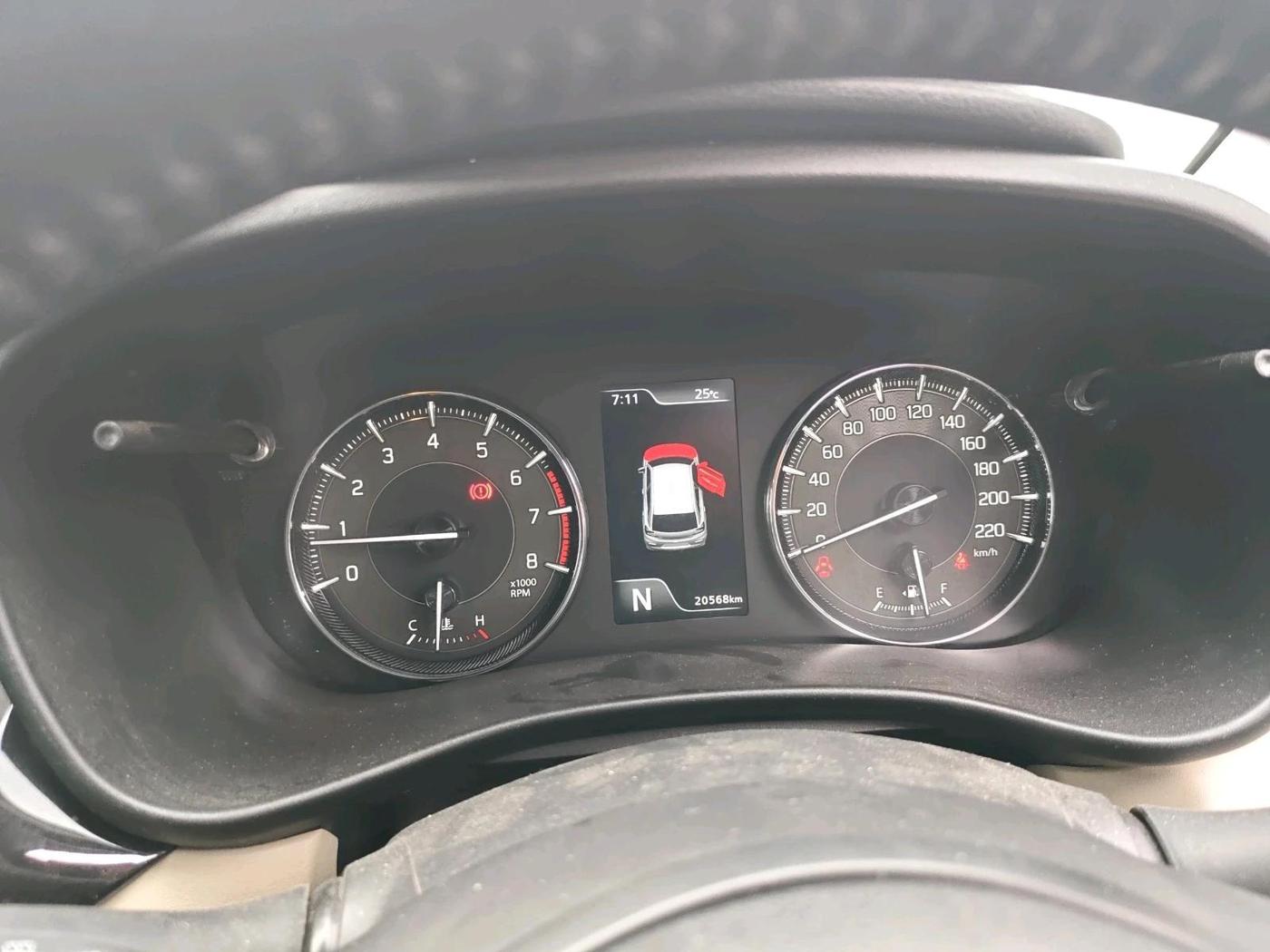 2023 Toyota Glanza V AMT, Petrol, Automatic, 20,568 km, interior