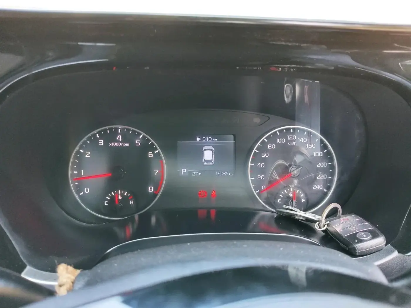 2020 KIA SELTOS HTX IVT 1.5 PETROL, Petrol, Automatic, 19,035 km, interior