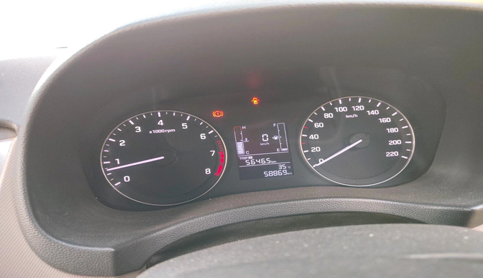 2018 Hyundai Creta E PLUS 1.6 PETROL, Petrol, Manual, 58,869 km, interior