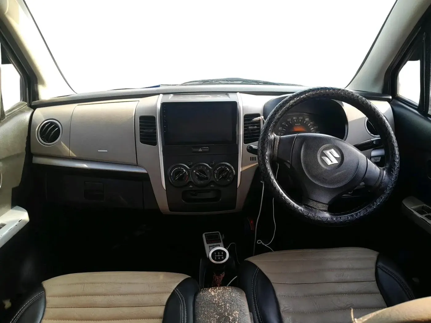 2016 Maruti Wagon R 1.0 LXI, CNG, Manual, 1,14,920 km, interior