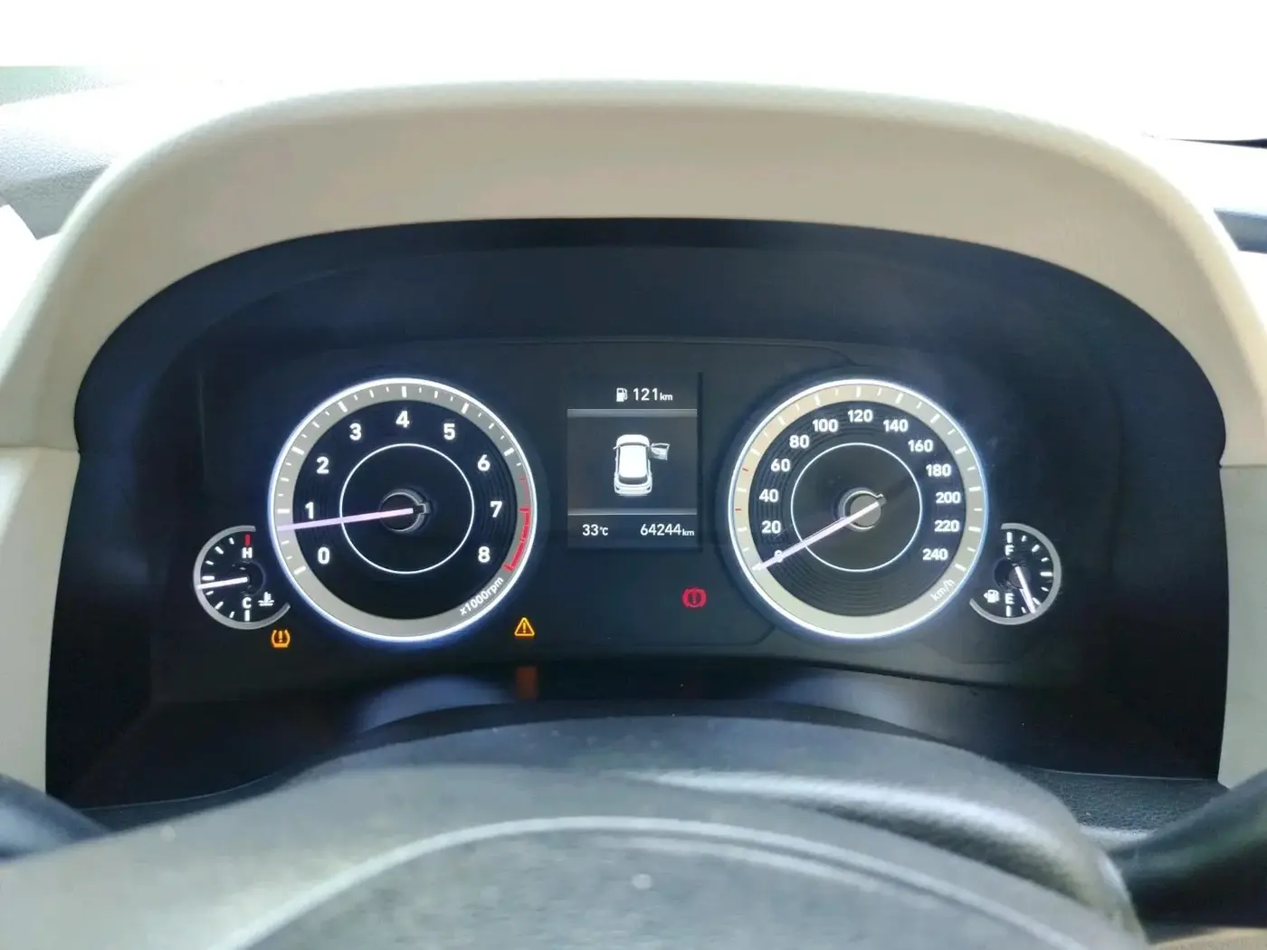 2020 Hyundai Creta EX 1.5 PETROL, Petrol, Manual, 64,244 km, interior