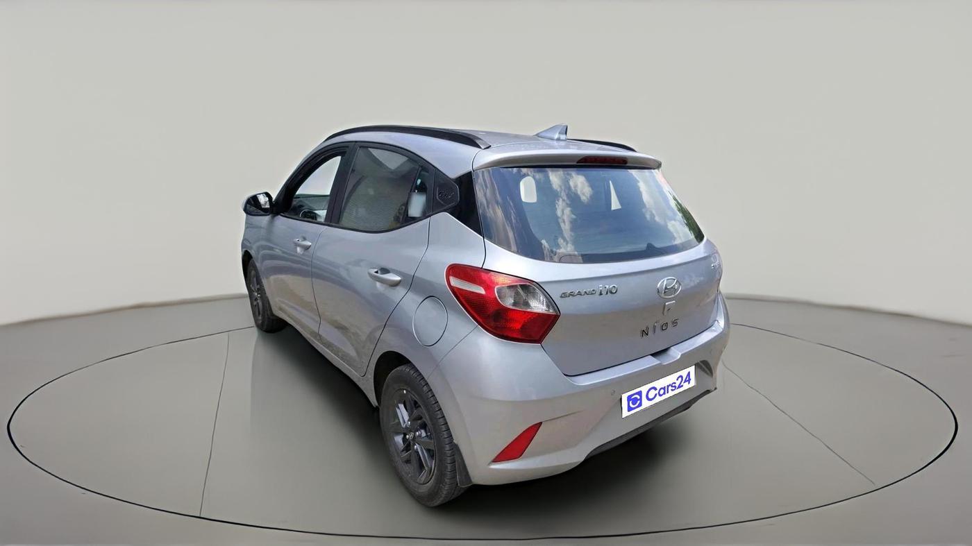 2020 Hyundai GRAND I10 NIOS SPORTZ AMT 1.2 KAPPA VTVT, Petrol, Automatic, 36,496 km, exterior