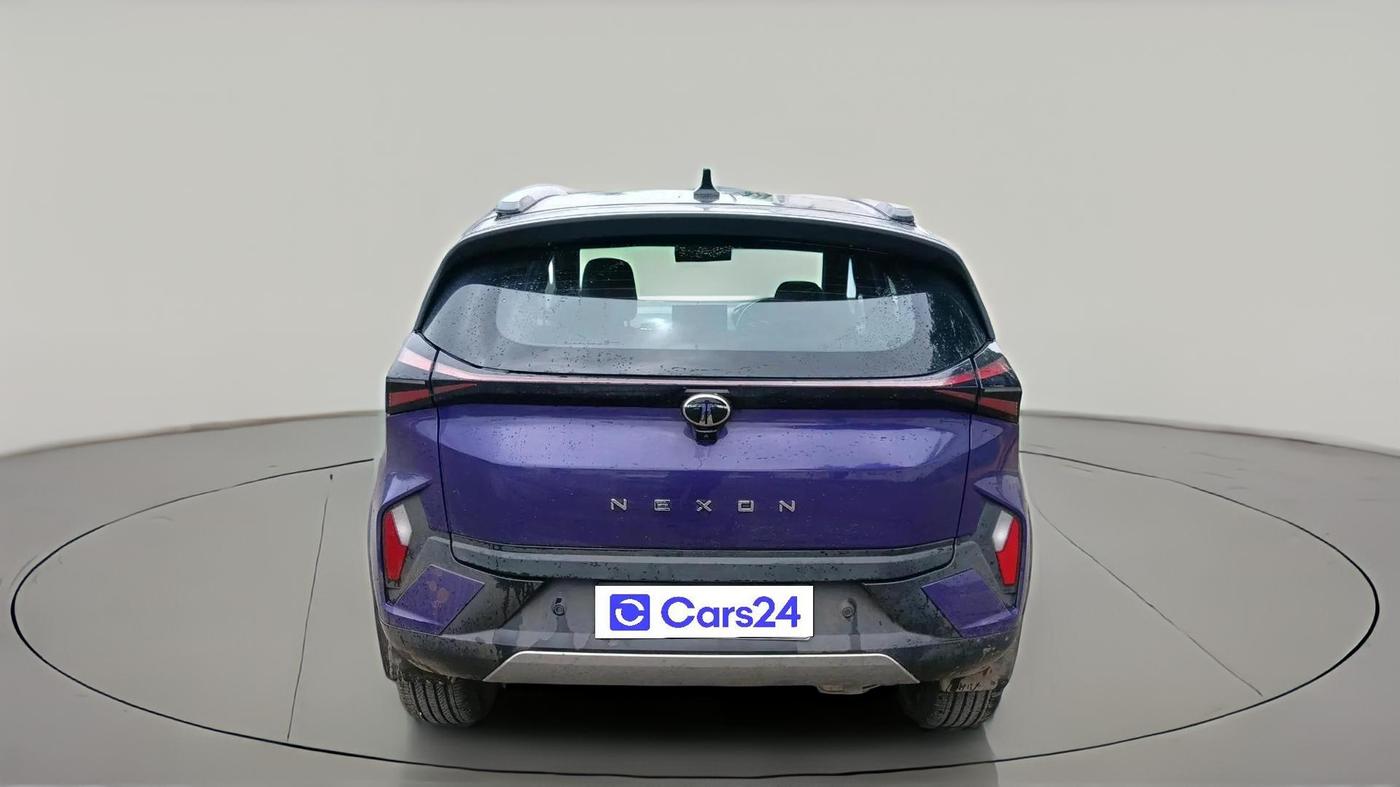 2024 Tata NEXON FEARLESS PURPLE + SUNROOF DCA DUAL TONE 1.2 PETROL, Petrol, Automatic, 12,054 km, exterior