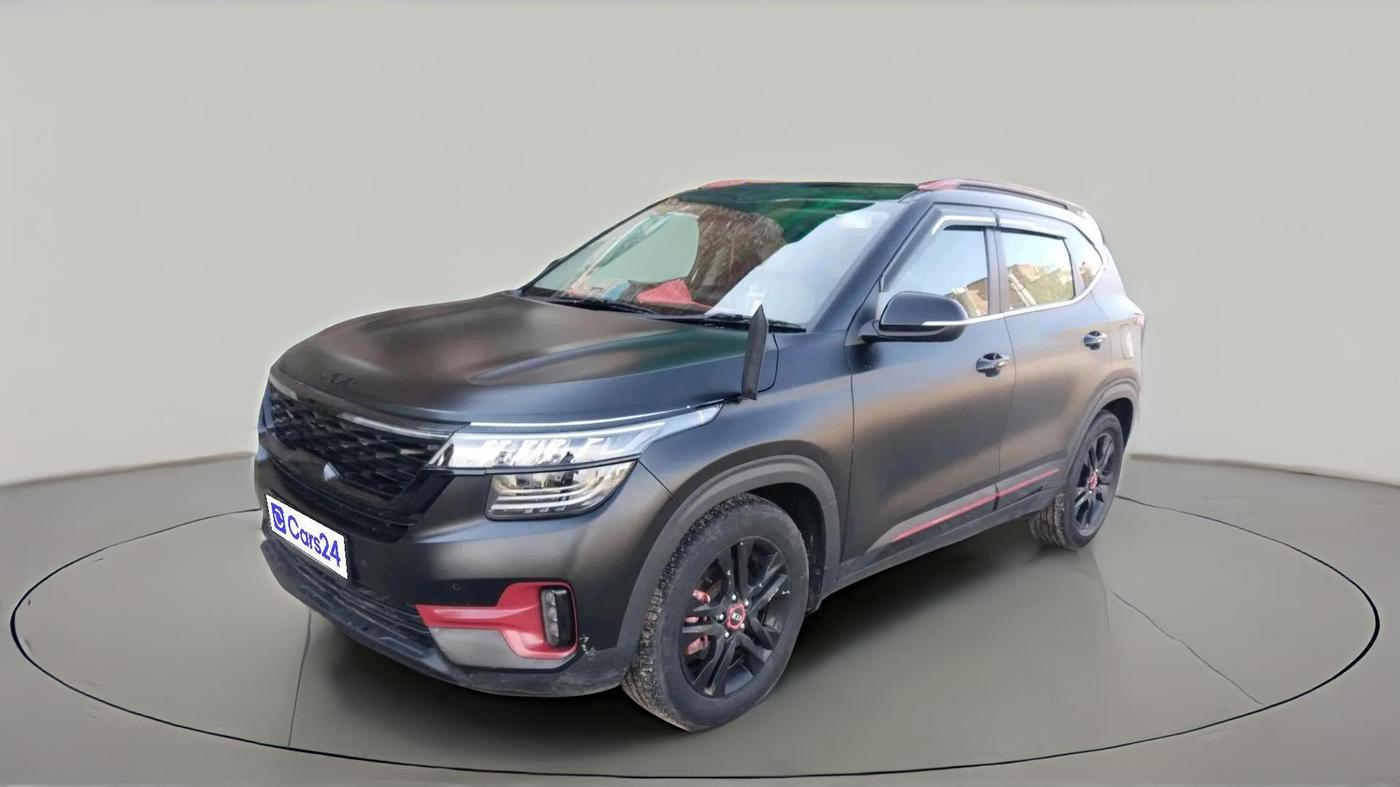 2020 KIA SELTOS HTX PLUS AT1.5 DIESEL, Diesel, Automatic, 1,41,133 km, exterior
