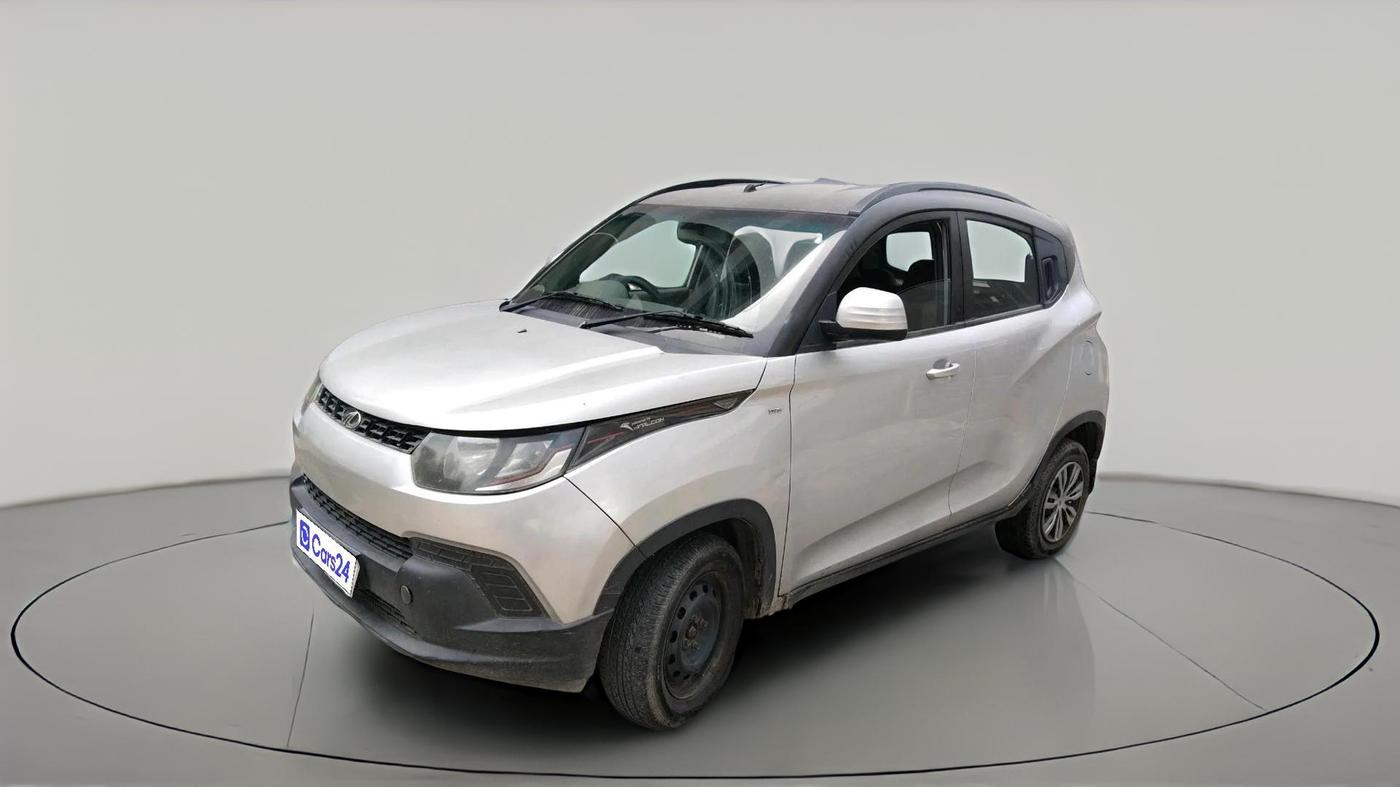 2017 Mahindra Kuv100 K4 D 6 STR, Diesel, Manual, 1,13,912 km, exterior
