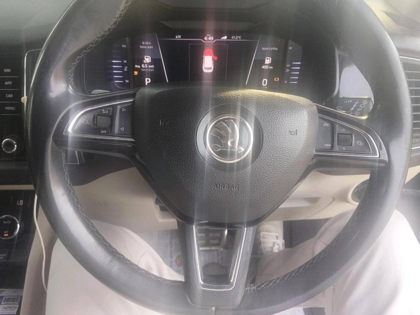 2019 Skoda Kodiaq L&K 2.0 TDI 4X4 AT, Diesel, Automatic, 1,45,139 km, interior
