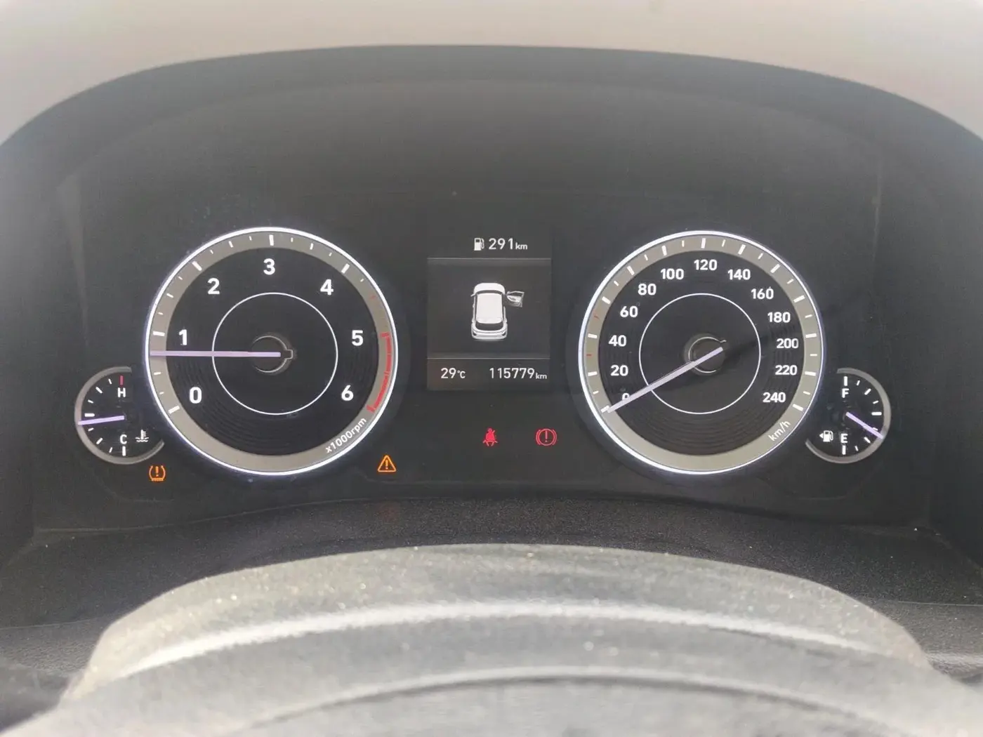 2021 Hyundai Creta SX EXECUTIVE 1.5 DIESEL, Diesel, Manual, 1,15,779 km, interior