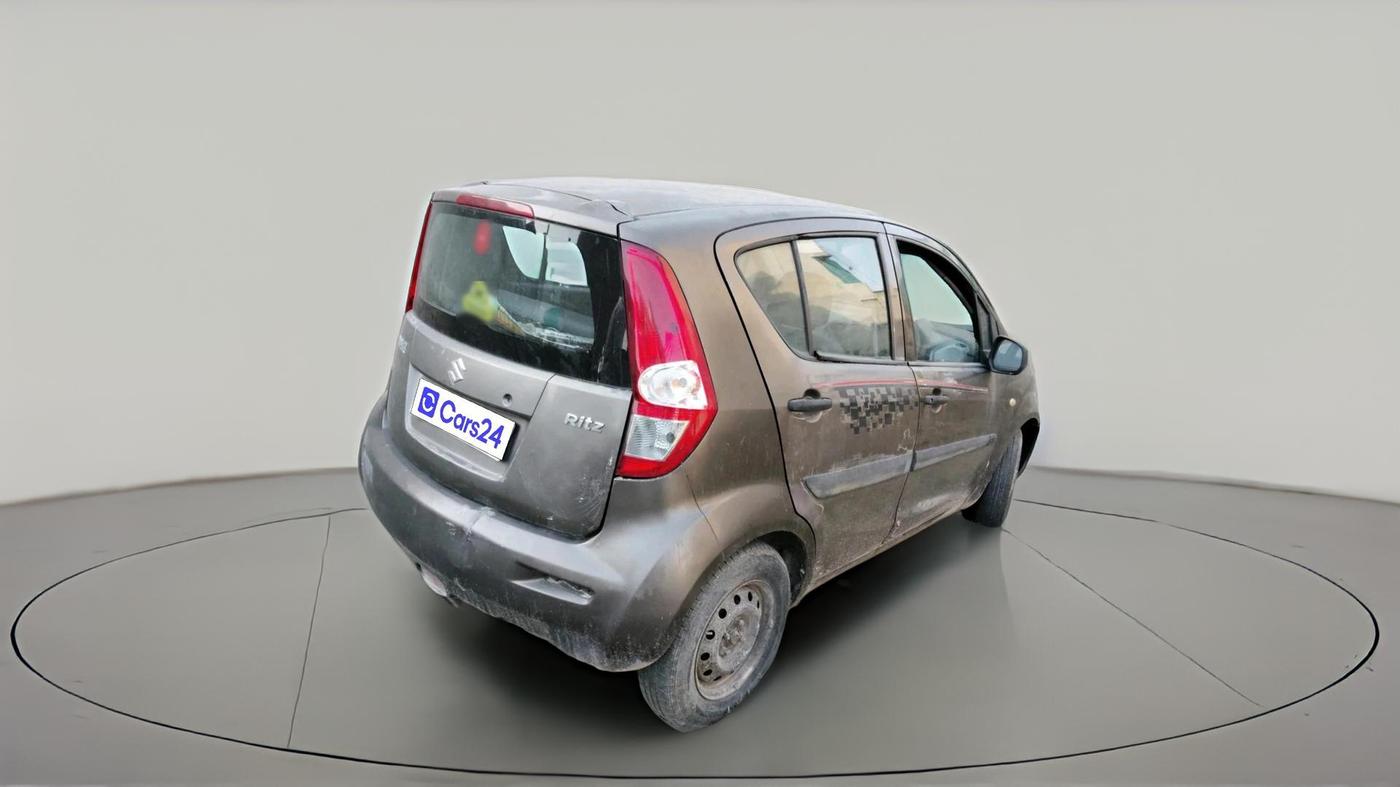 2012 Maruti Ritz LXI, Petrol, Manual, 68,823 km, exterior