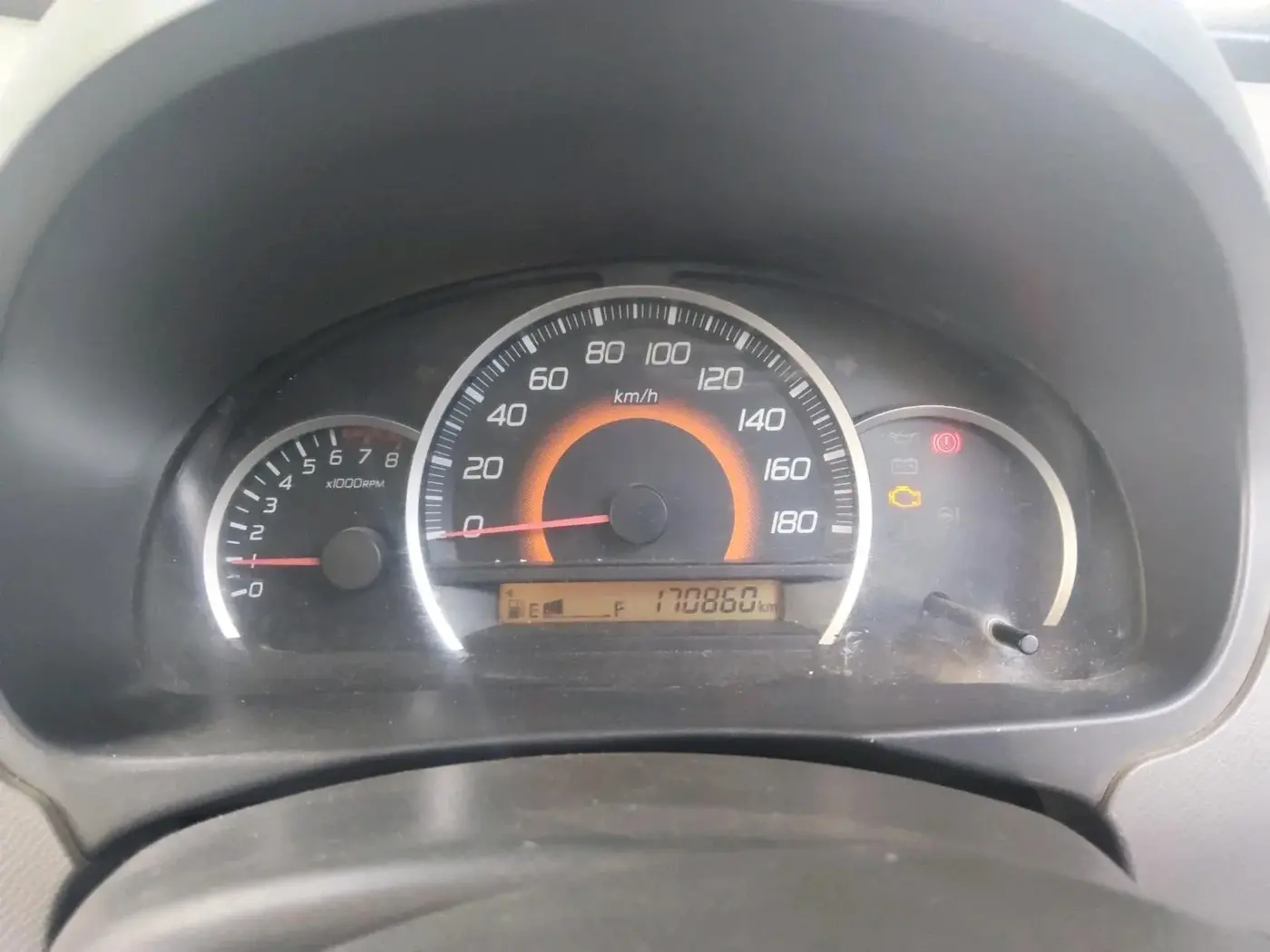 2012 Maruti Wagon R 1.0 VXI, Petrol, Manual, 1,70,860 km, interior
