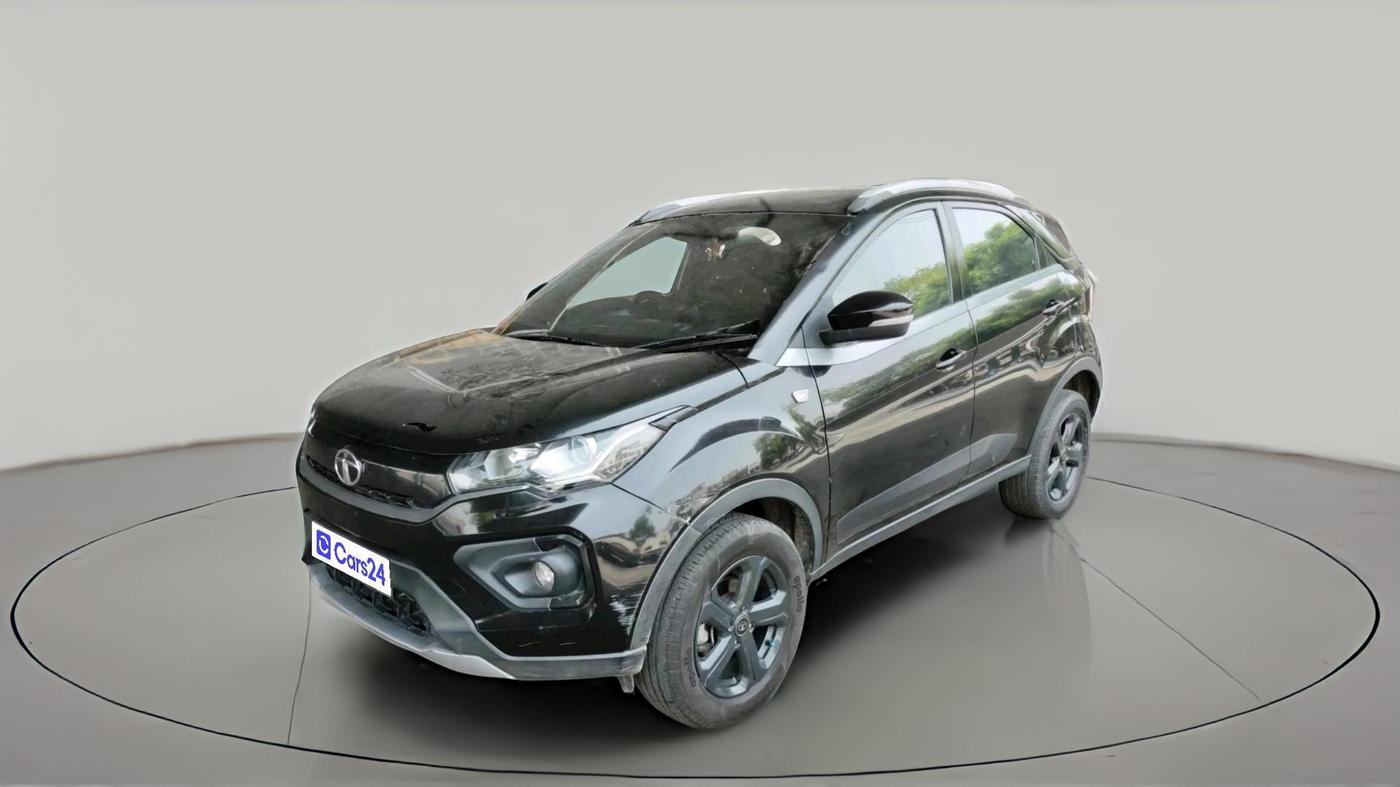 2021 Tata NEXON XZ PLUS (O) PETROL DARK EDITION, Petrol, Manual, 64,666 km, exterior