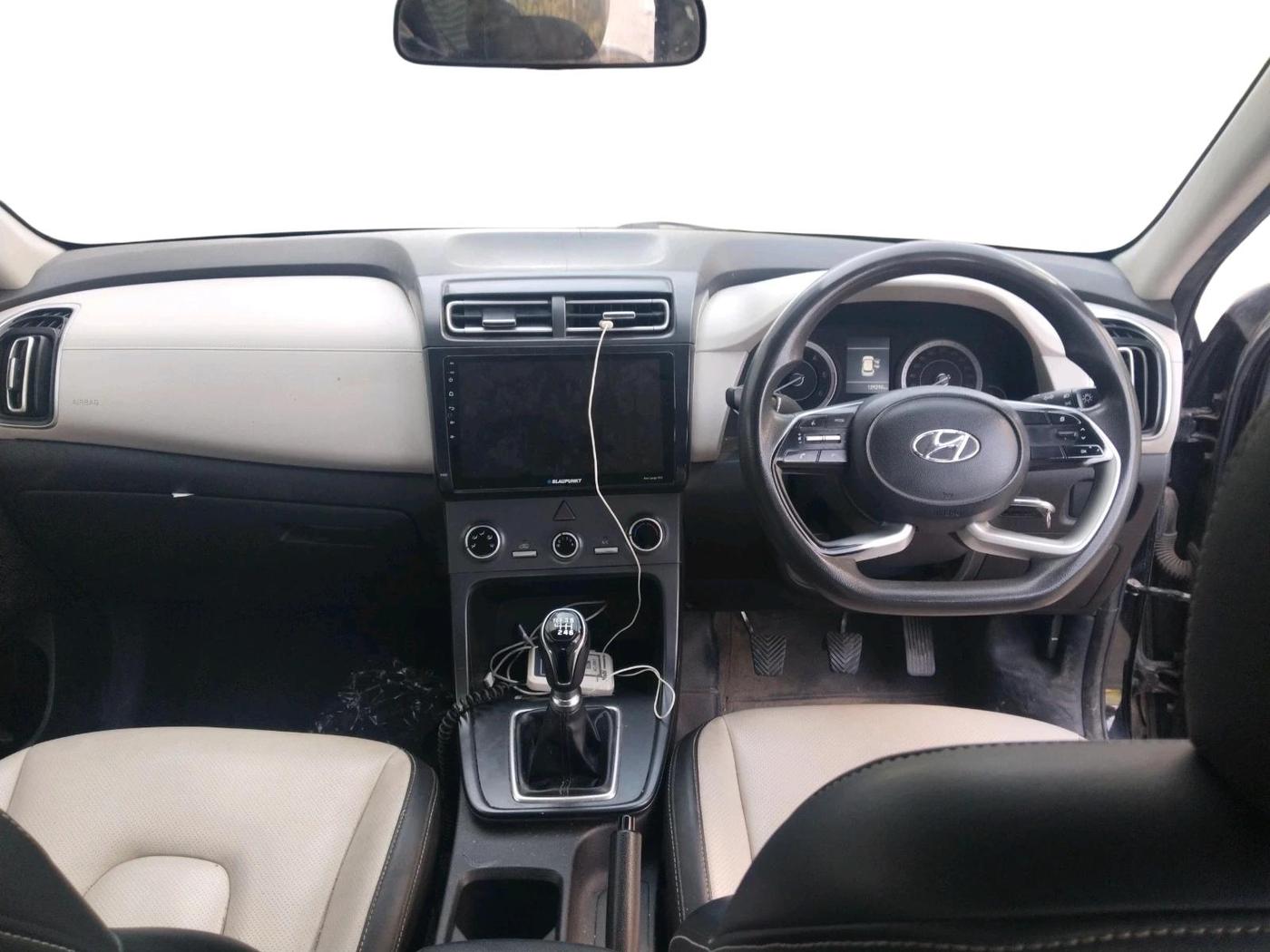 2022 Hyundai Creta E 1.5 DIESEL, Diesel, Manual, 1,29,299 km, interior