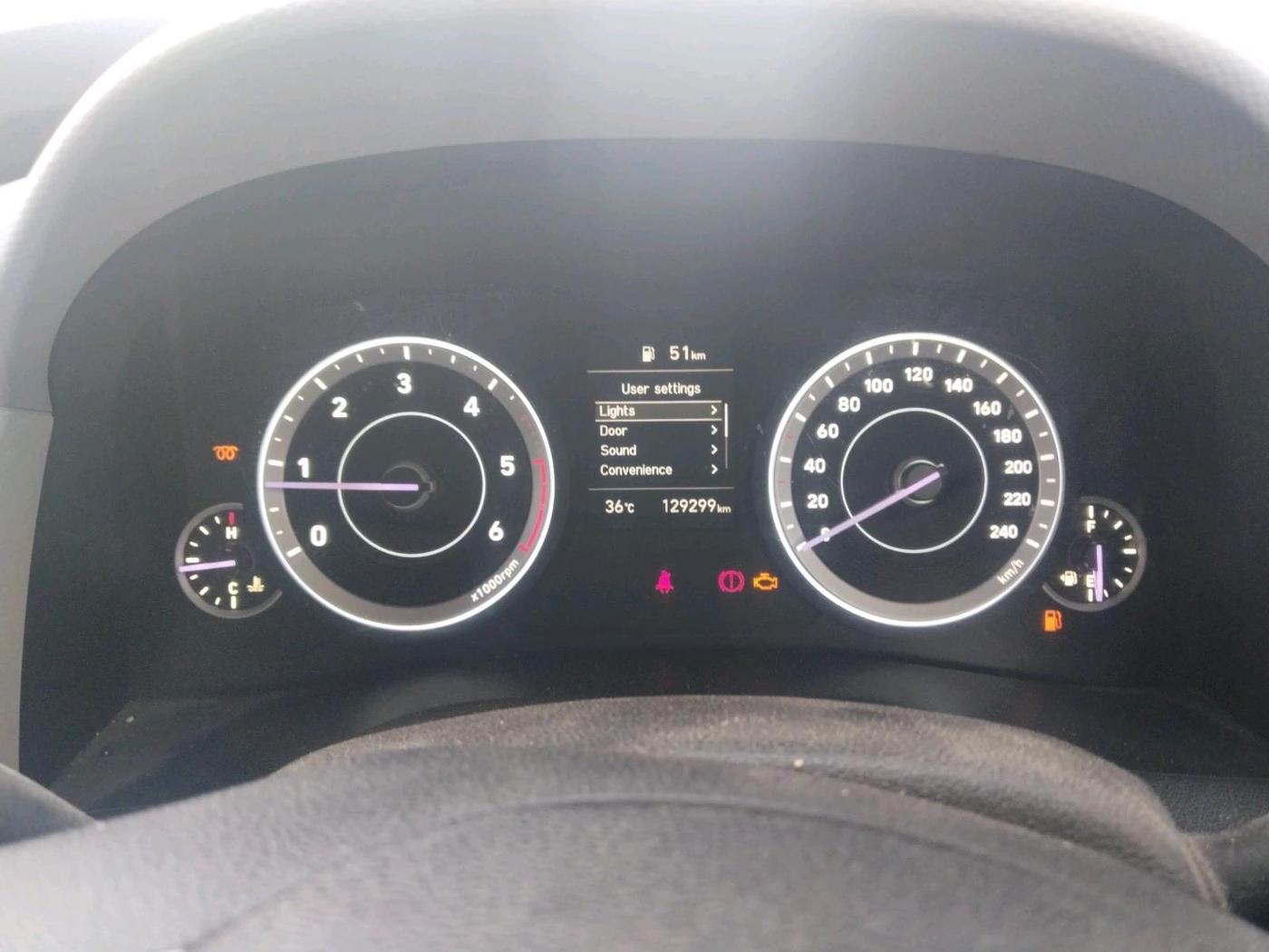 2022 Hyundai Creta E 1.5 DIESEL, Diesel, Manual, 1,29,299 km, interior