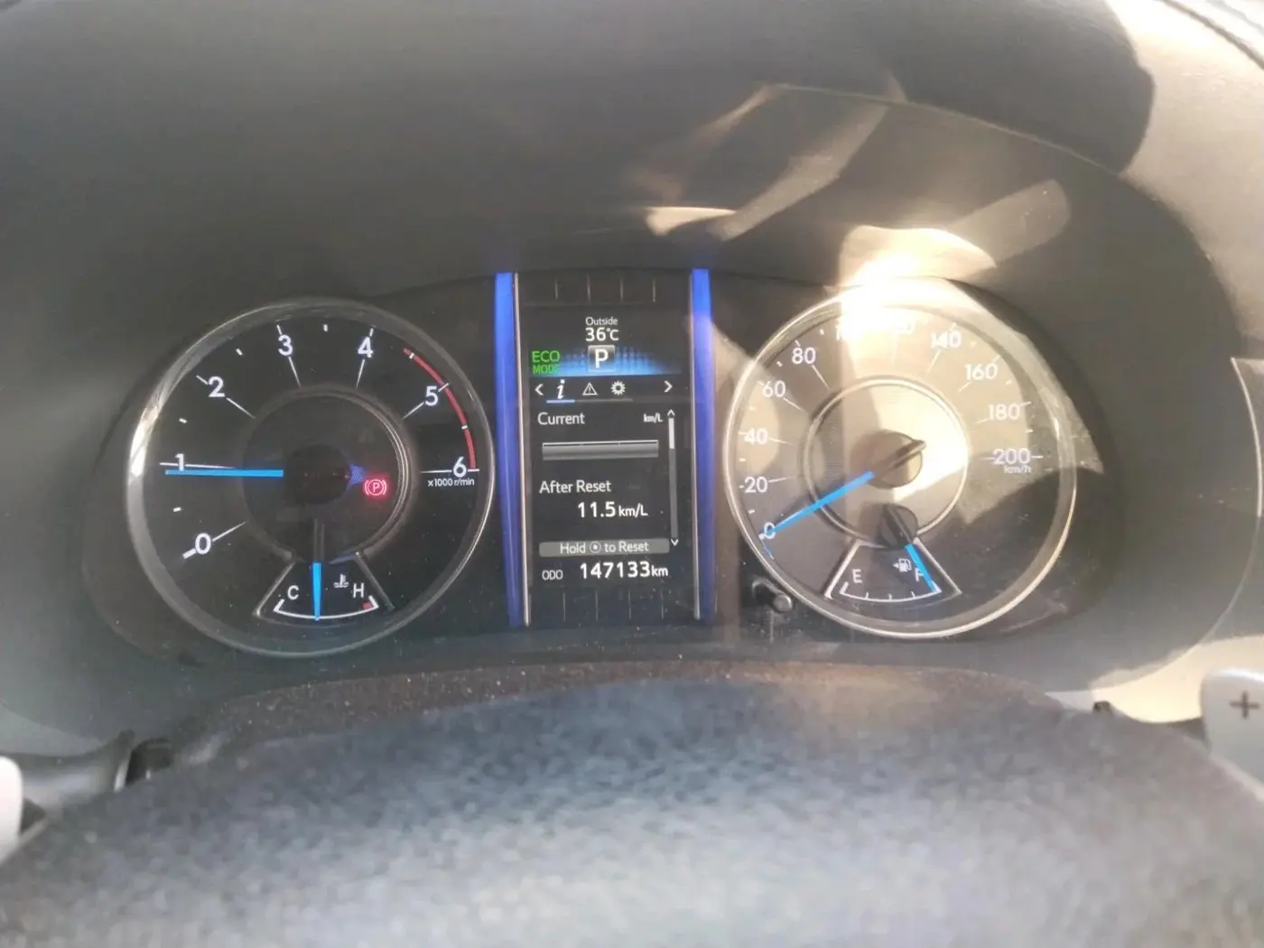 2017 Toyota Fortuner 2.8 4X2 AT, Diesel, Automatic, 1,47,133 km, interior