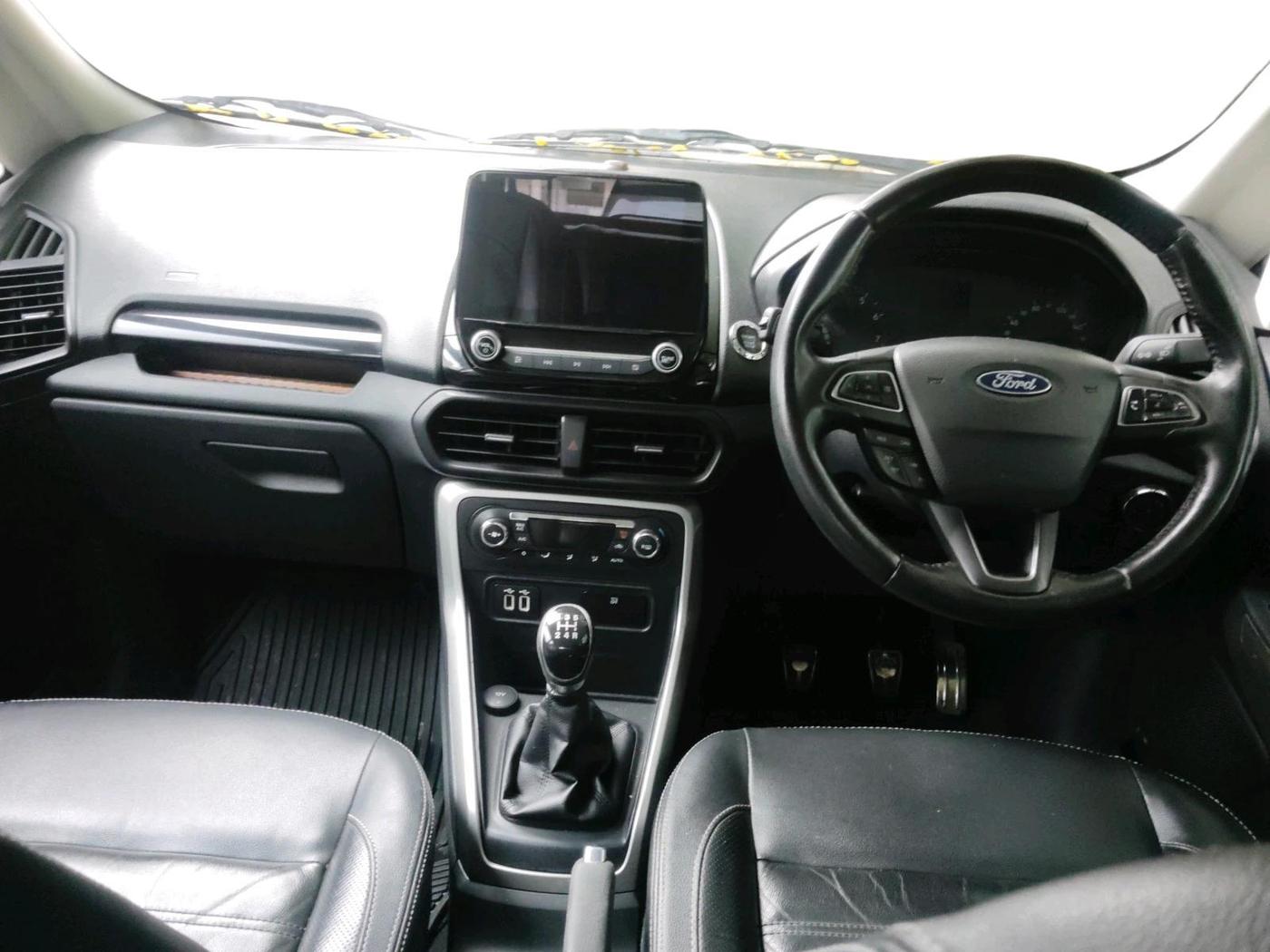 2018 Ford Ecosport TITANIUM 1.5L PETROL, Petrol, Manual, 1,37,892 km, interior