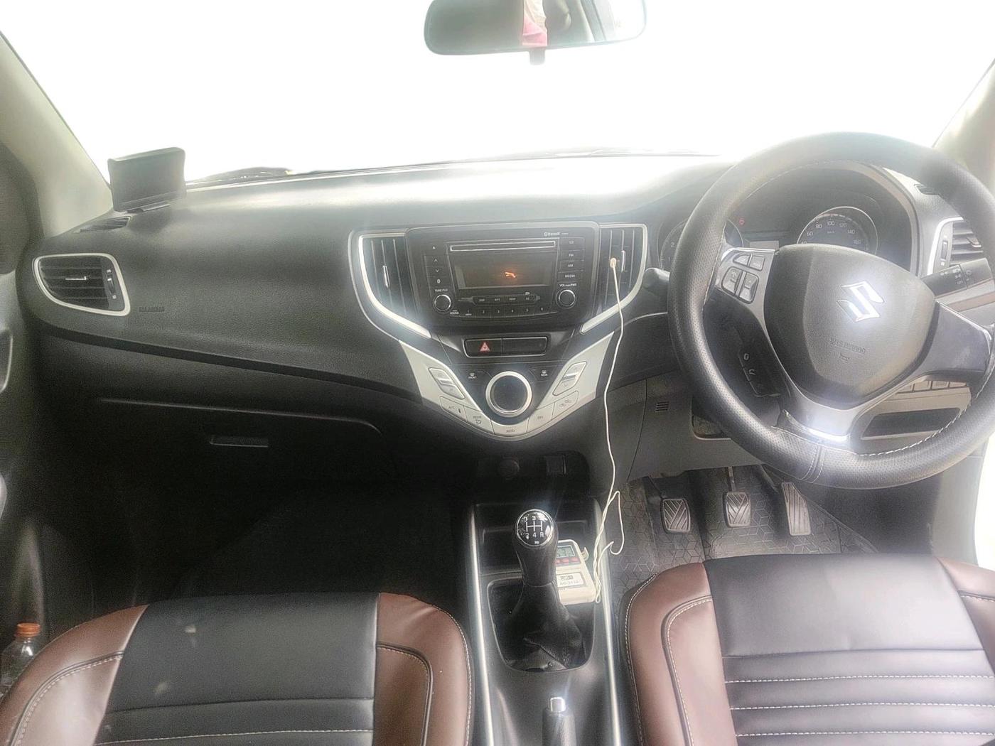 2017 Maruti Baleno DELTA PETROL 1.2, Petrol, Manual, 61,735 km, interior