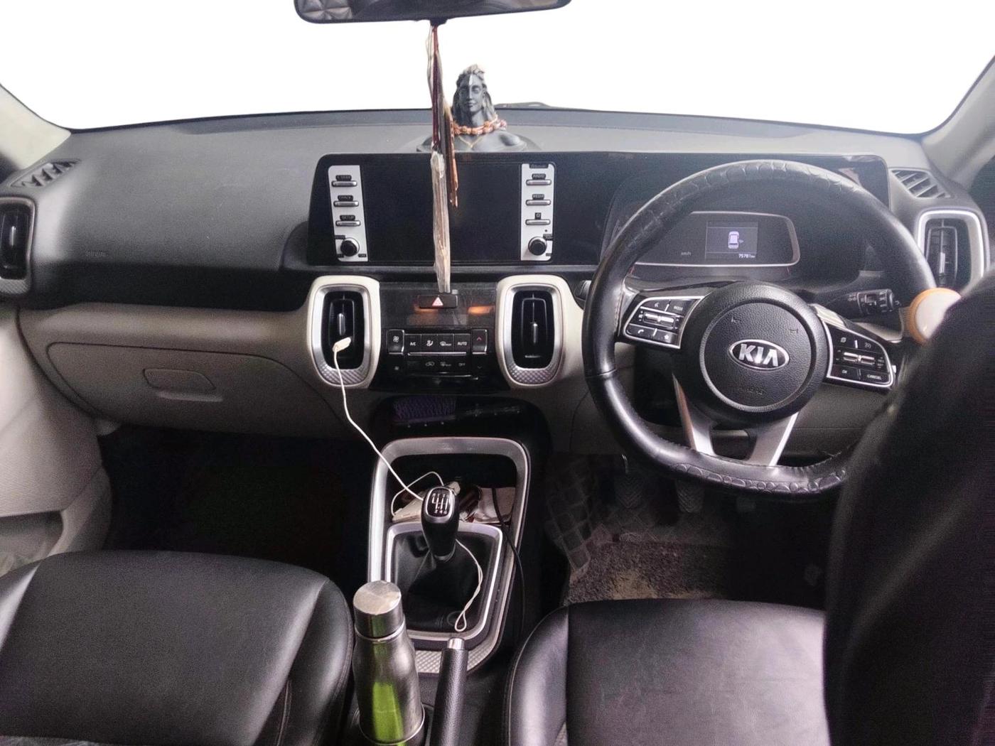2021 KIA SONET HTX 1.5, Diesel, Manual, 75,781 km, interior
