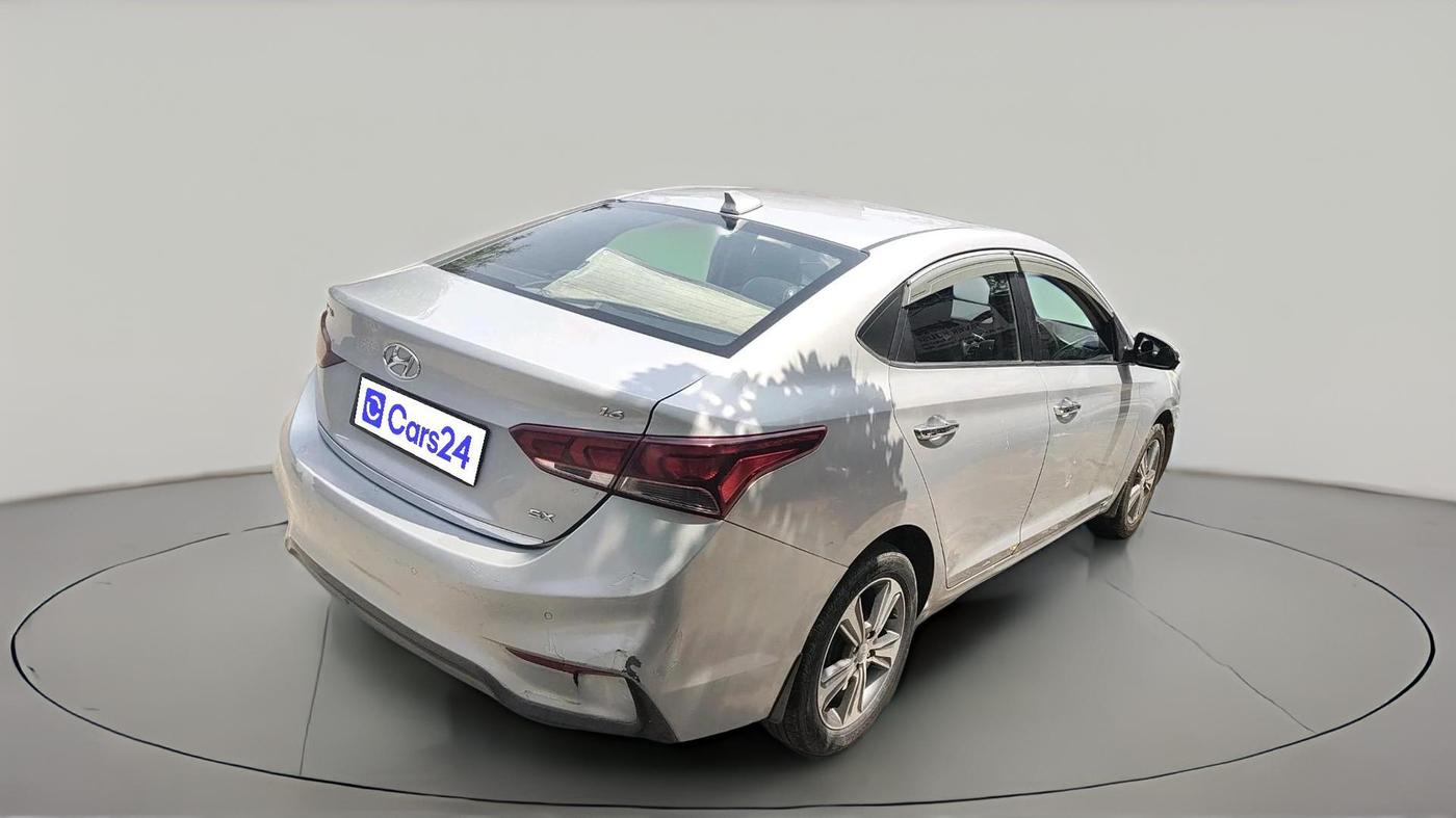 2018 Hyundai Verna 1.6 VTVT SX (O) AT, Petrol, Automatic, 87,657 km, exterior