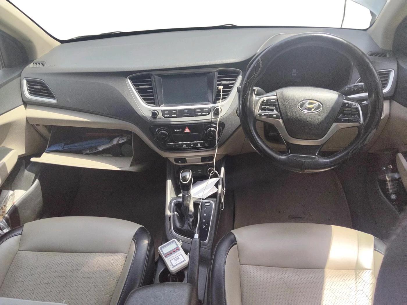 2018 Hyundai Verna 1.6 VTVT SX (O) AT, Petrol, Automatic, 87,657 km, interior