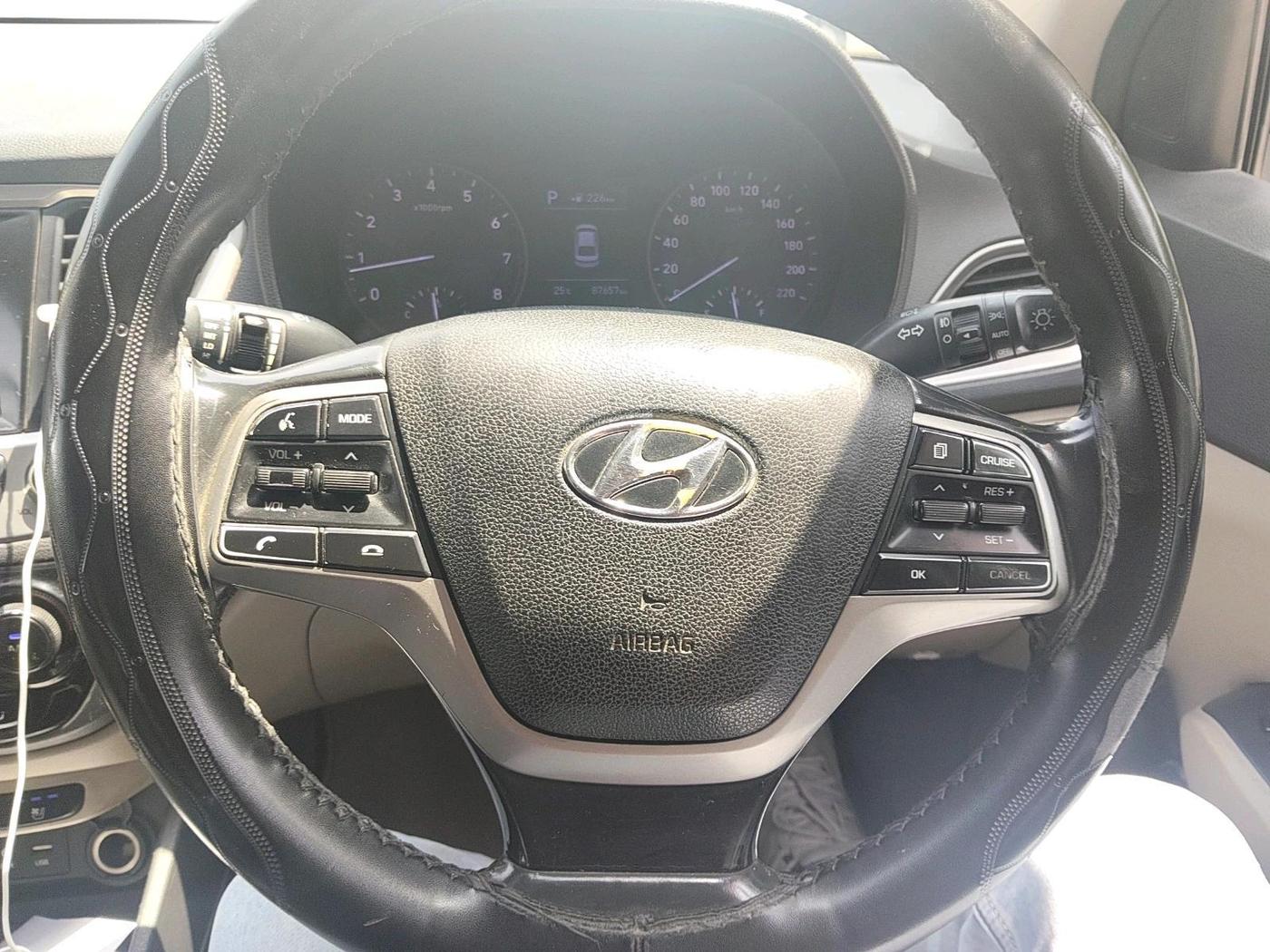 2018 Hyundai Verna 1.6 VTVT SX (O) AT, Petrol, Automatic, 87,657 km, interior