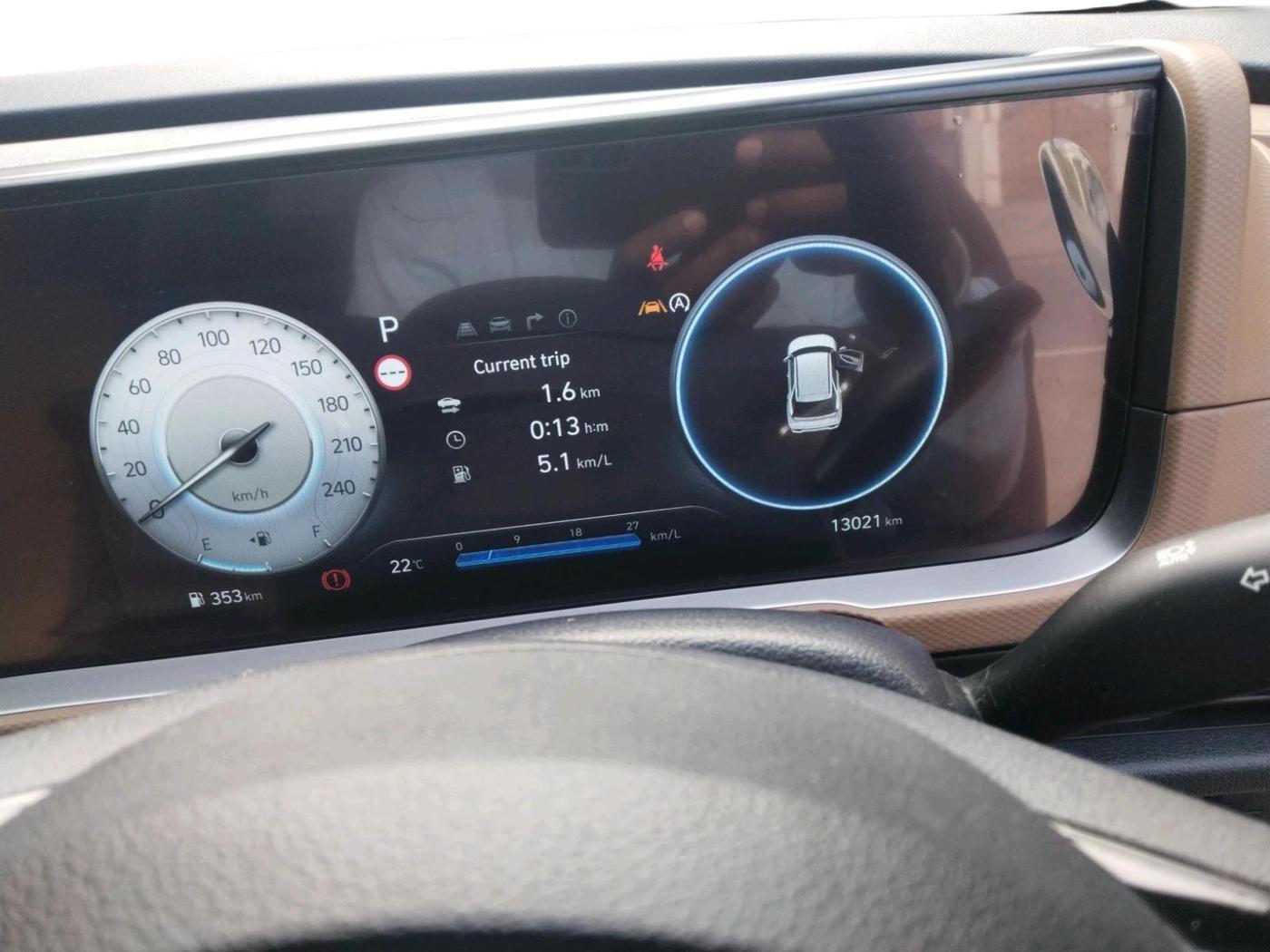 2024 Hyundai ALCAZAR Signature 7 STR 1.5 Diesel Automatic, Diesel, Automatic, 15,000 km, interior