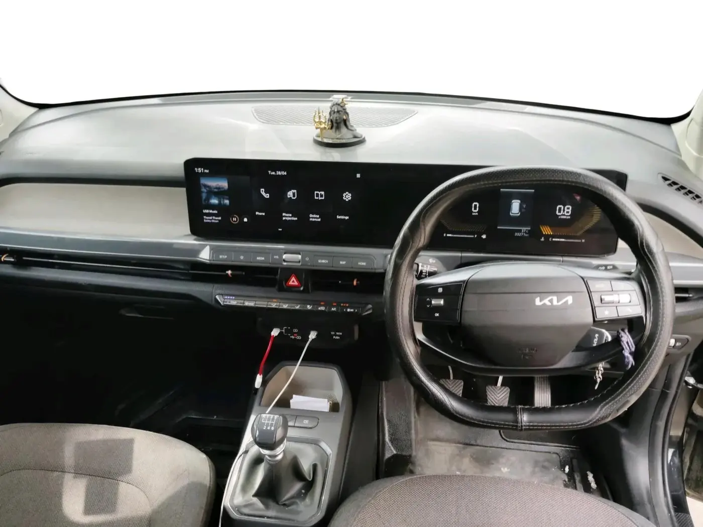 2025 KIA SYROS HTK 1.0 Turbo 6MT, Petrol, Manual, 33,271 km, interior