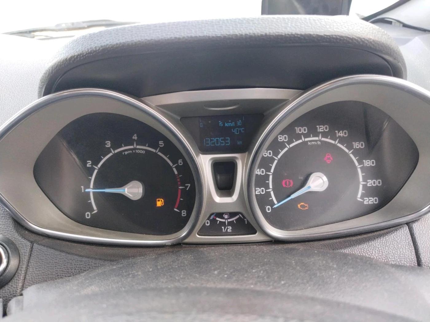 2016 Ford Ecosport TITANIUM 1.5L PETROL, Petrol, Manual, 1,32,053 km, interior