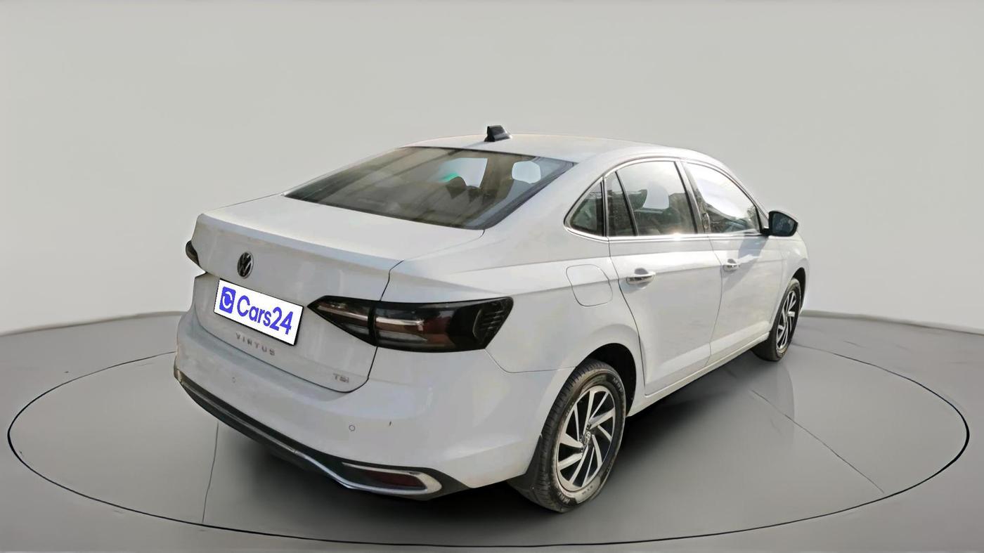 2024 Volkswagen VIRTUS TOPLINE TSI 1.0 AT, Petrol, Automatic, 19,610 km, exterior