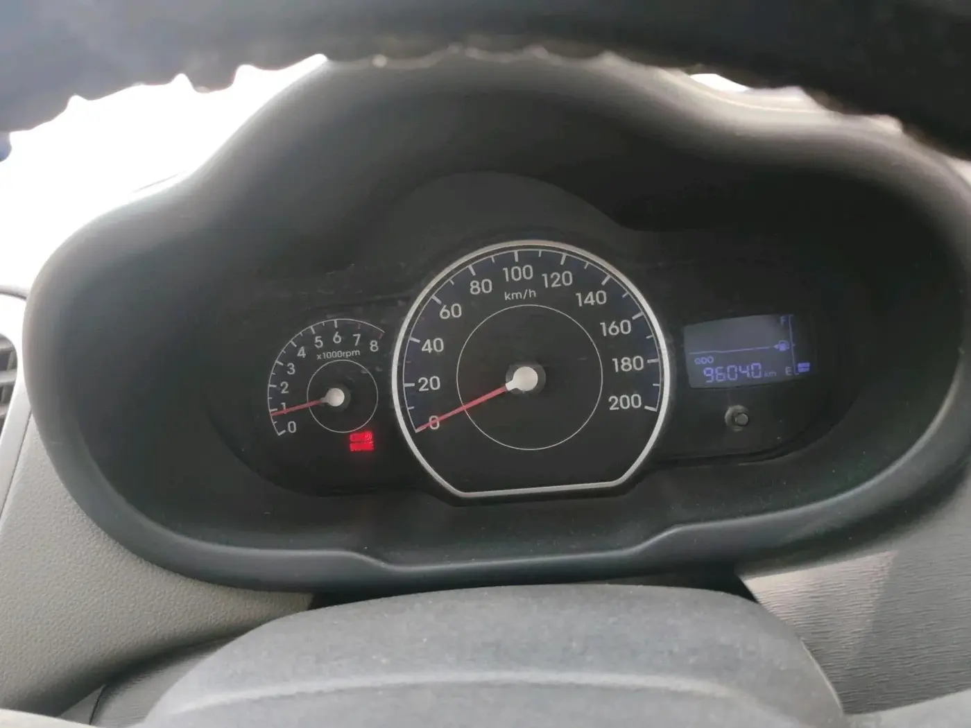 2012 Hyundai i10 MAGNA 1.2, Petrol, Manual, 96,040 km, interior