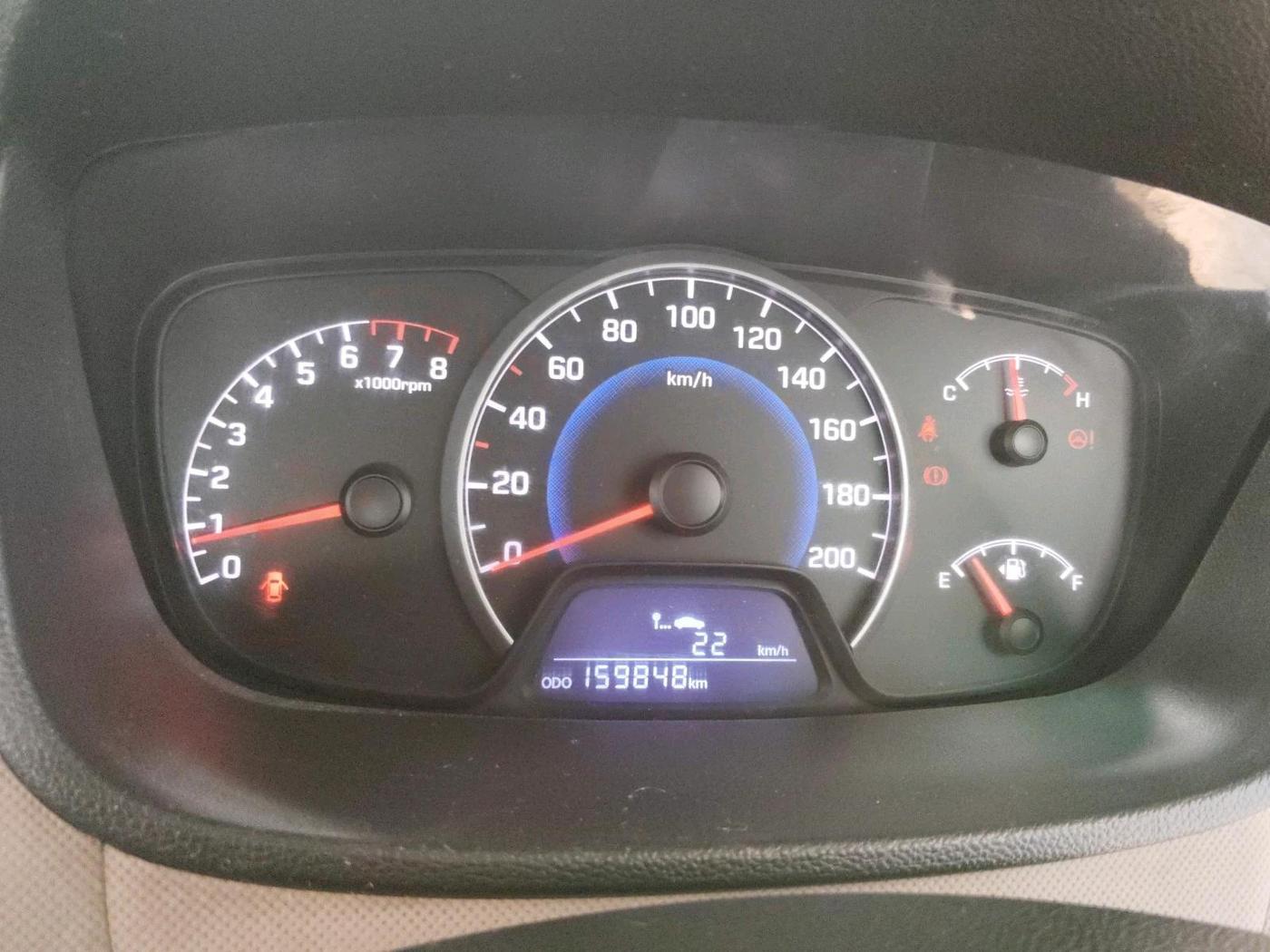 2015 Hyundai Grand i10 MAGNA 1.2 KAPPA VTVT, Petrol, Manual, 1,59,848 km, interior