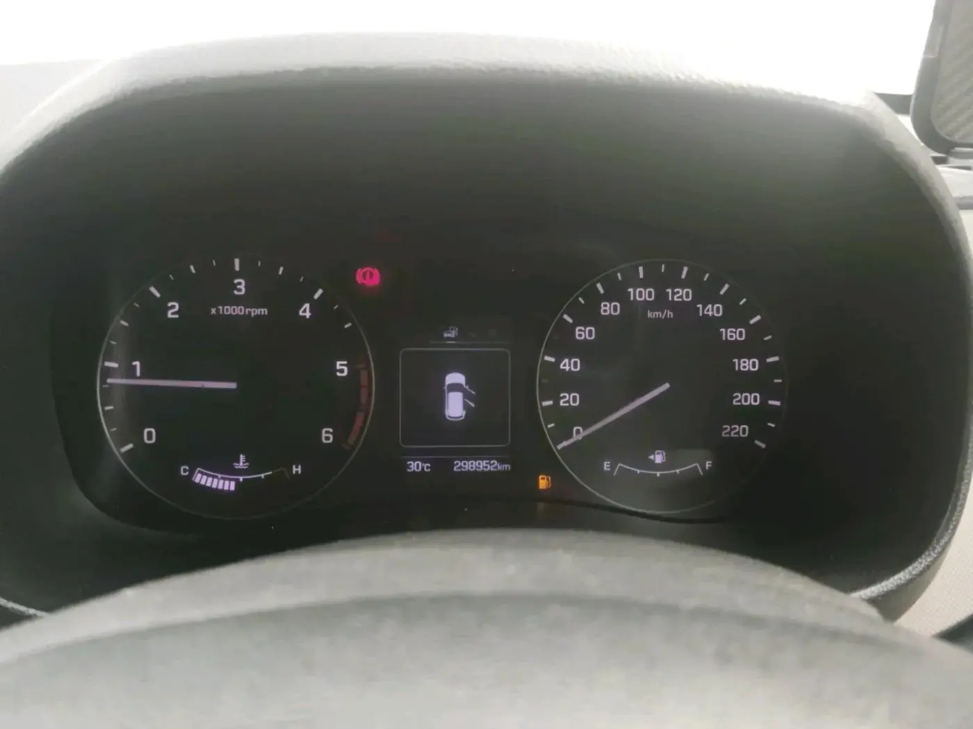 2015 Hyundai Creta SX (O) 1.6 DIESEL, Diesel, Manual, 2,98,952 km, interior