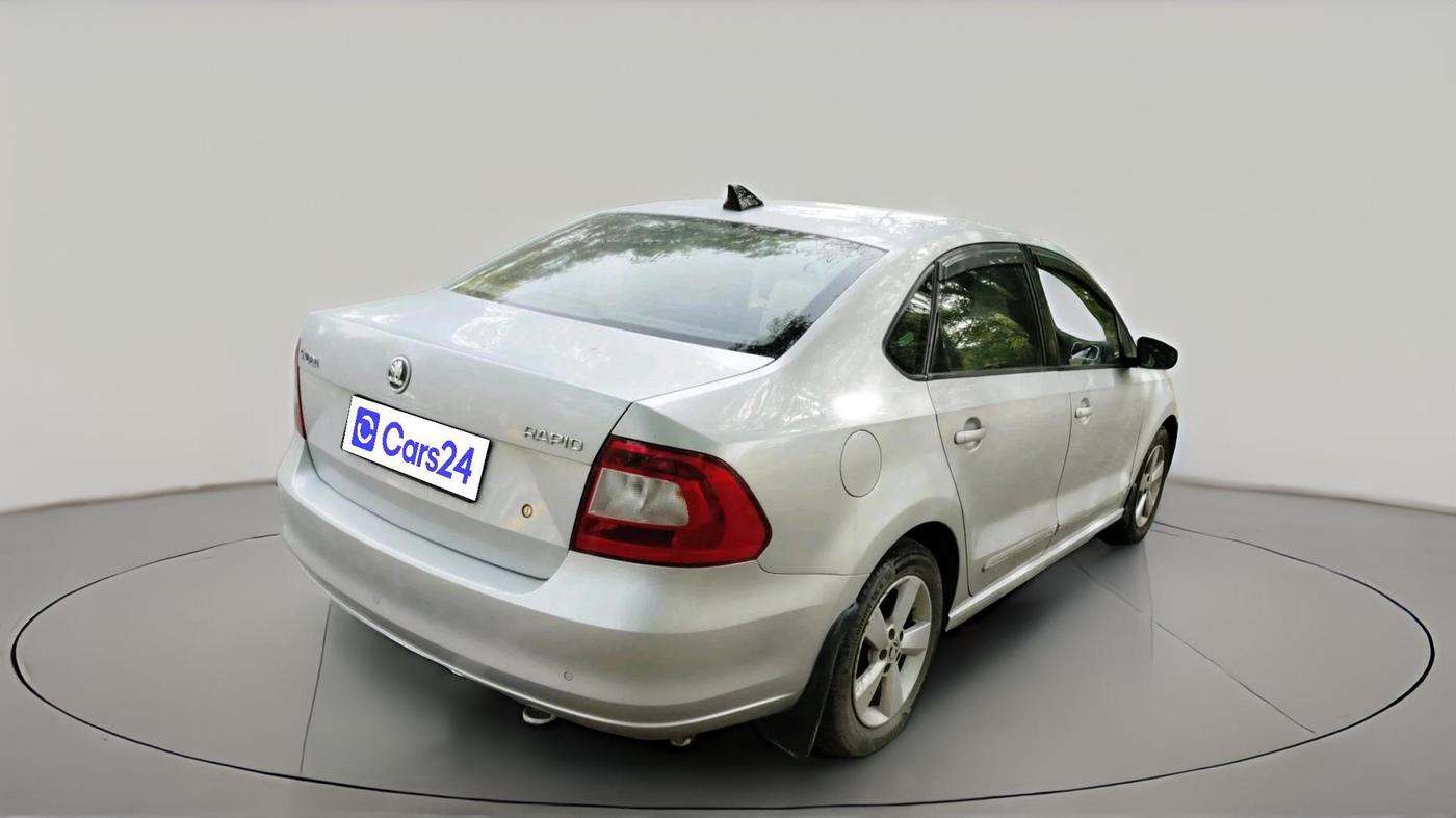 2016 Skoda Rapid STYLE 1.5 TDI AT, Diesel, Automatic, 1,49,048 km, exterior