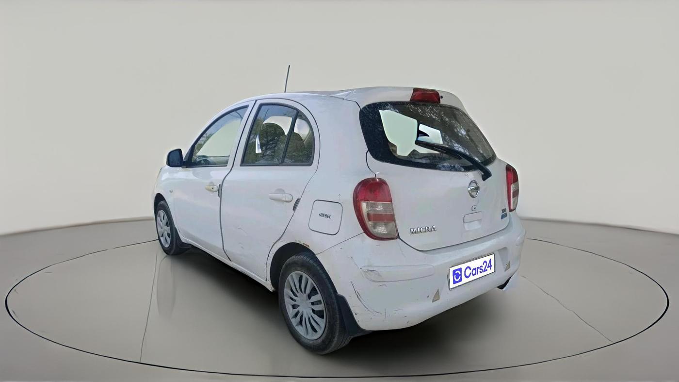 2012 Nissan Micra XV DIESEL, Diesel, Manual, 1,99,038 km, exterior