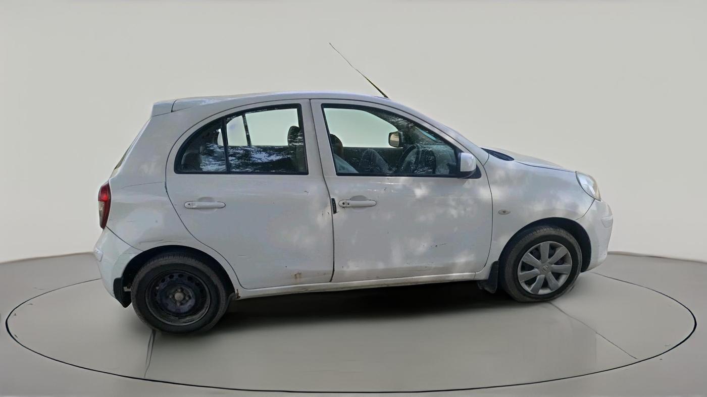2012 Nissan Micra XV DIESEL, Diesel, Manual, 1,99,038 km, exterior