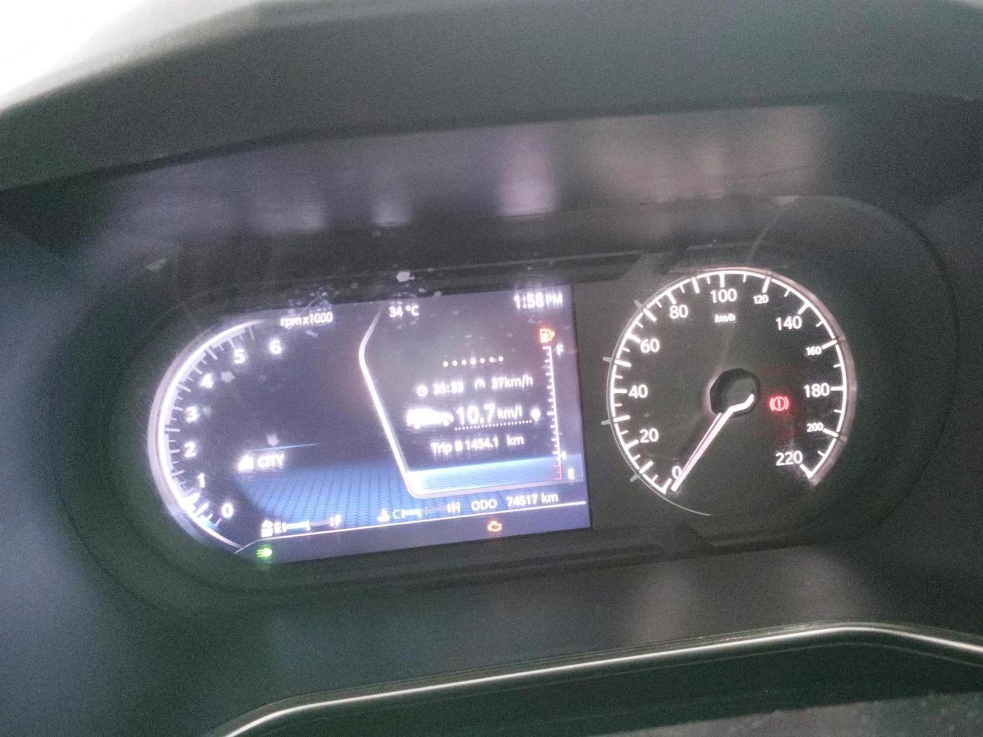 2021 Tata Safari XZ PLUS, Diesel, Manual, 74,517 km, interior